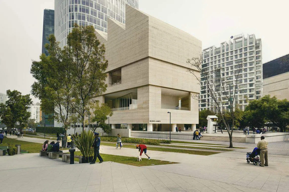 墨西哥朱美拉博物馆。（Pritzker Architecture Prize）