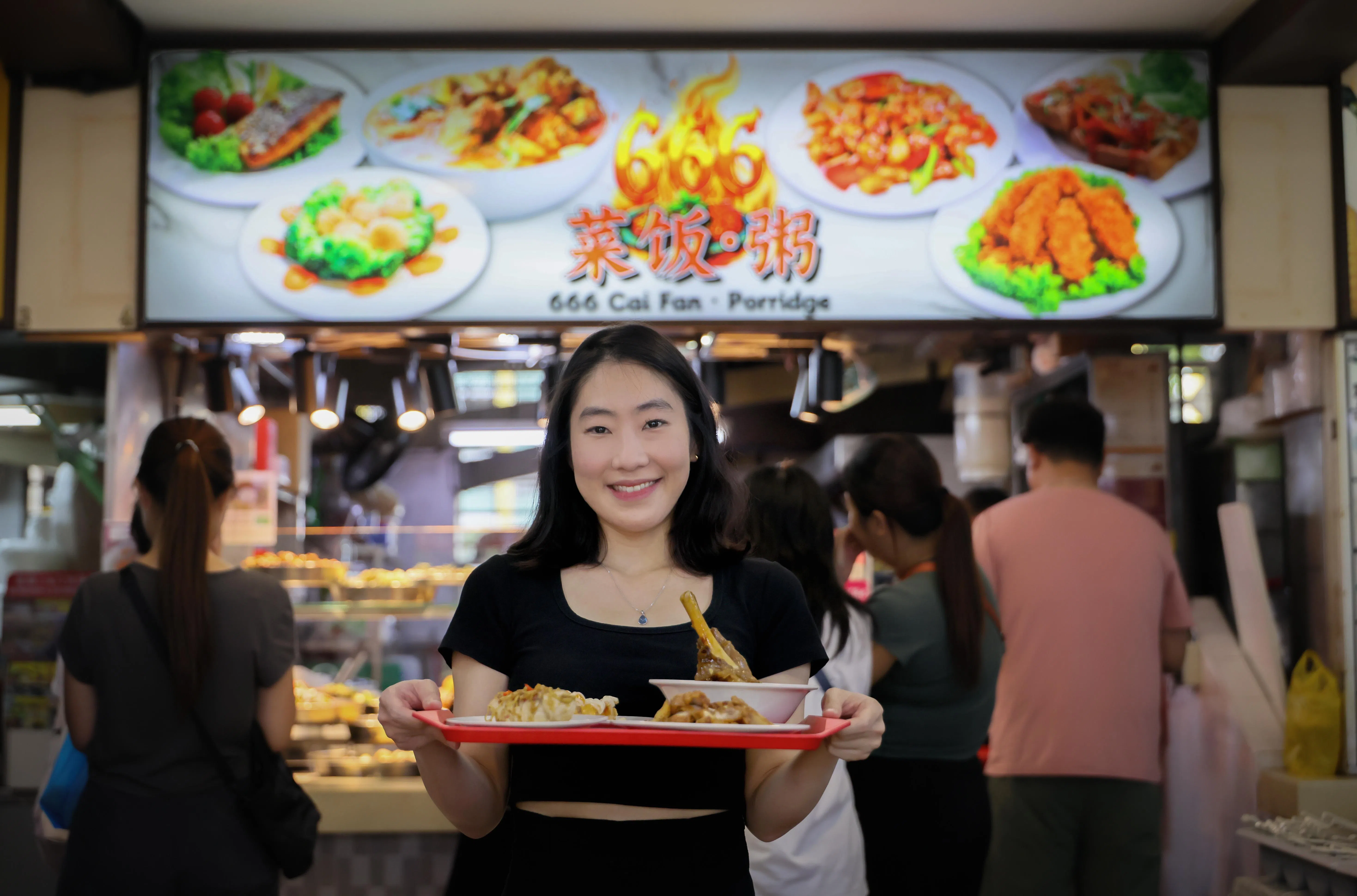 陈佳蔚指出，除了价格，食客现在也重视“吃好”。（龙国雄摄）