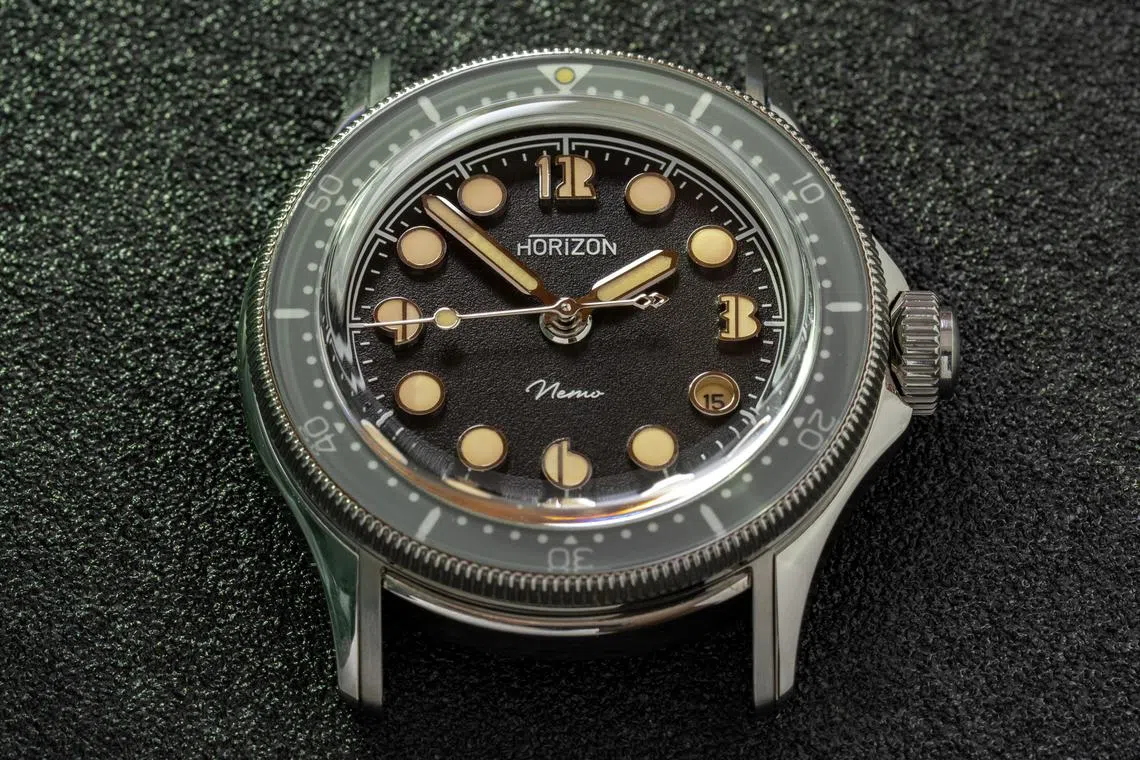 乌克兰Horizon Watches腕表，设计灵感来自传奇和冒险故事。（SPRG提供）