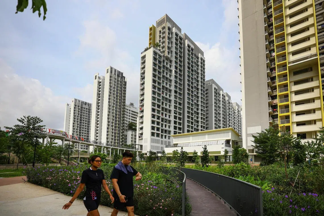 从2024年8月20日起，建屋局提供的房贷金额将不超过房子价值的75％。（林明顺摄）