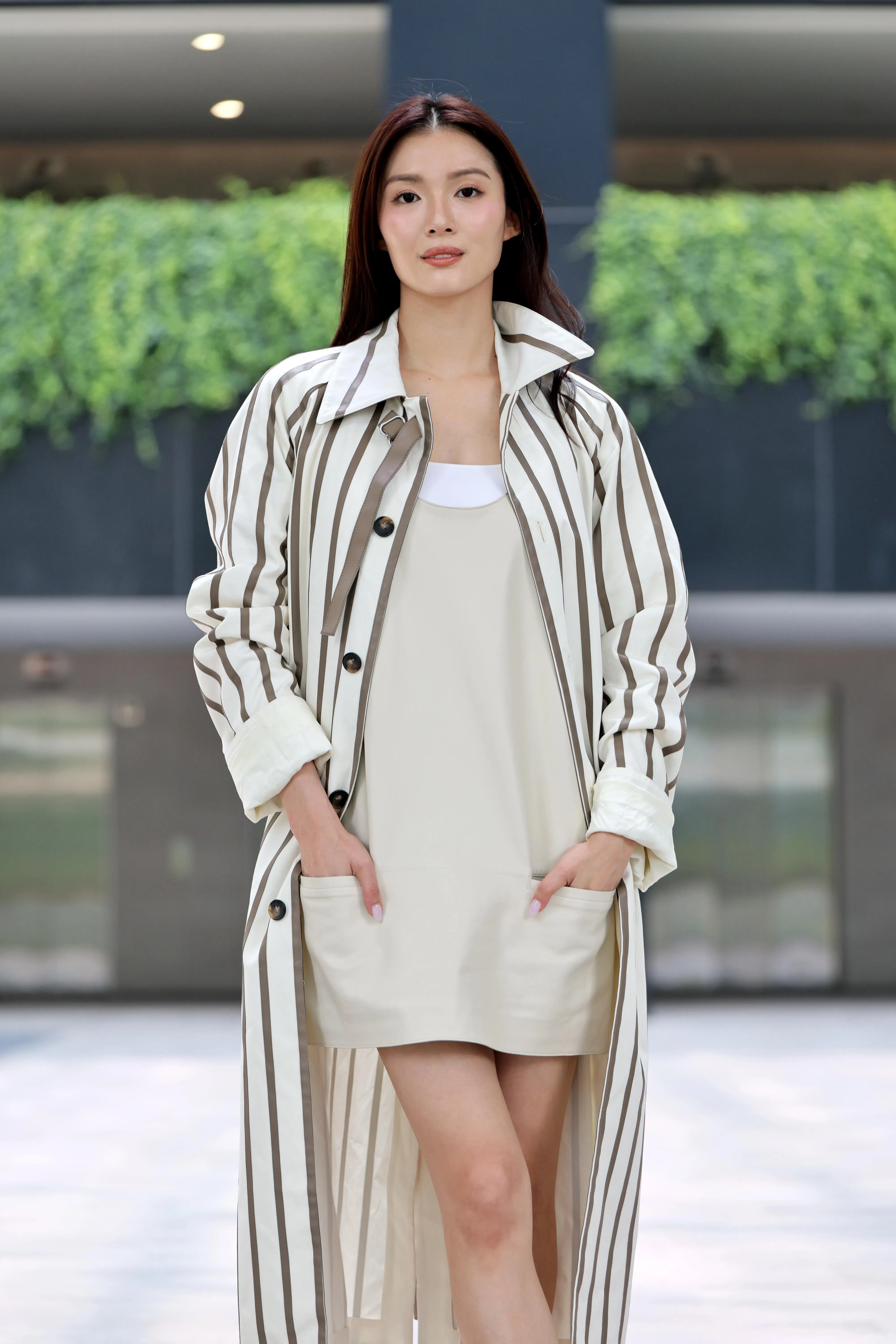 周智慧在剧中饰演为达到目的不择手段的Leah。（龙国雄摄）