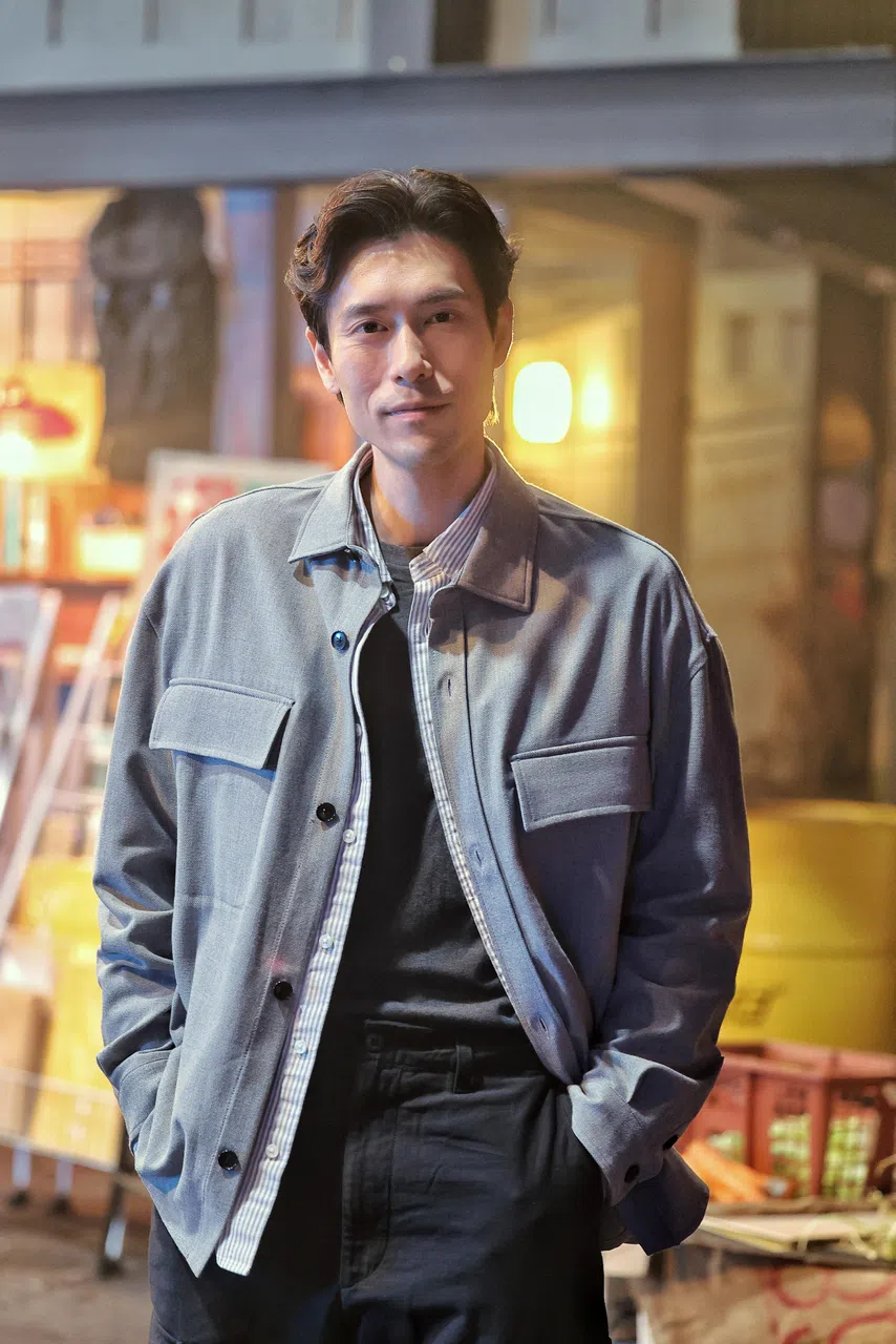谢俊峰是《幸存者》里的正派人物。（新明日报提供）