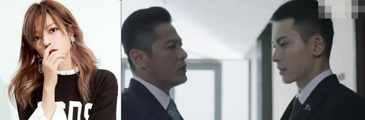 赵薇（左图）监制李南星（右图左）和张哲瀚主演的《谁都渴望遇见你》。（档案照 / 剧照）