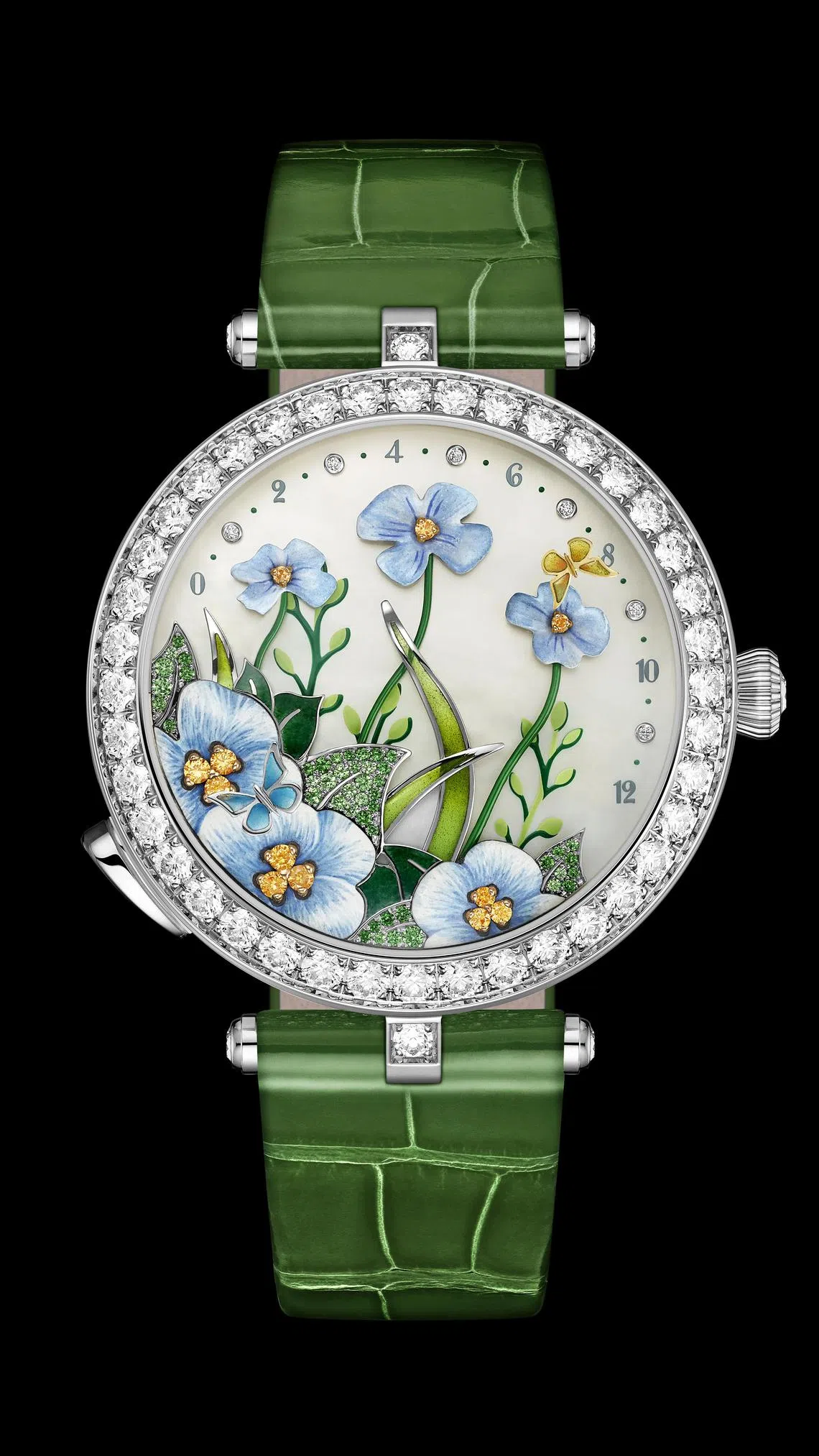 梵克雅宝Lady Arpels Brise d’Été，是精美优雅的复杂腕表典范。（GPHG提供）