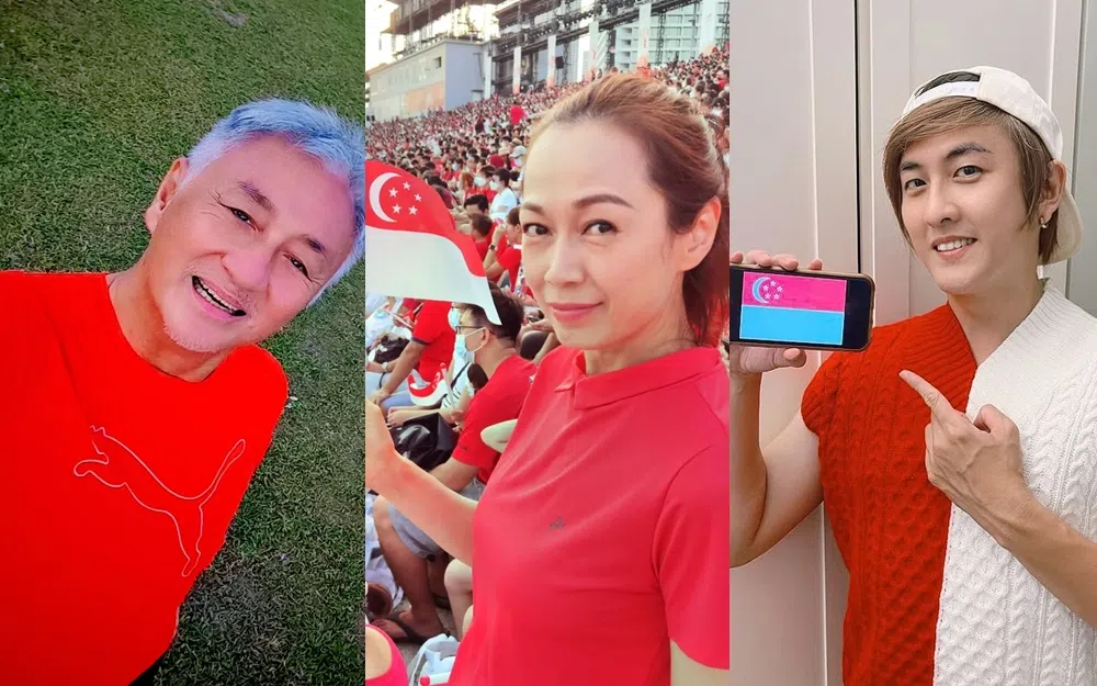 吴岱融（左起）、姚莹莹和黄靖伦旅居海外多年。（取自艺人社媒、受访者提供）