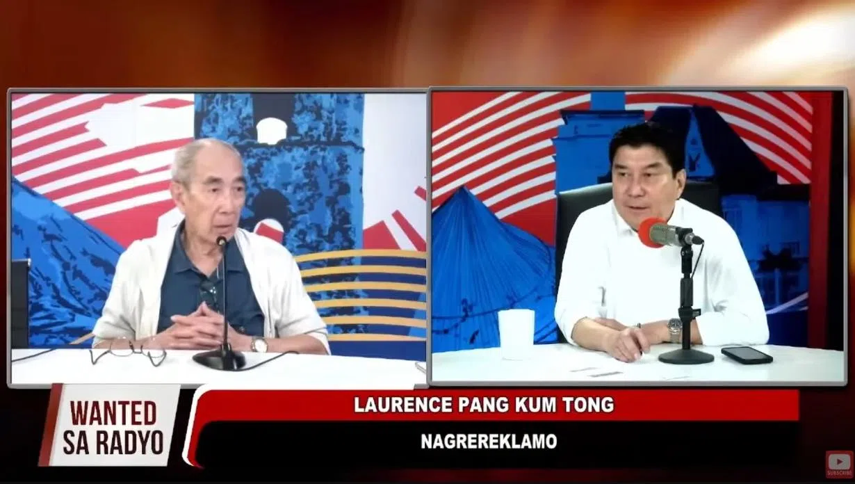彭劳伦斯在菲律宾节目“Raffy Tulfo In Action”讲述他的境遇。（互联网）