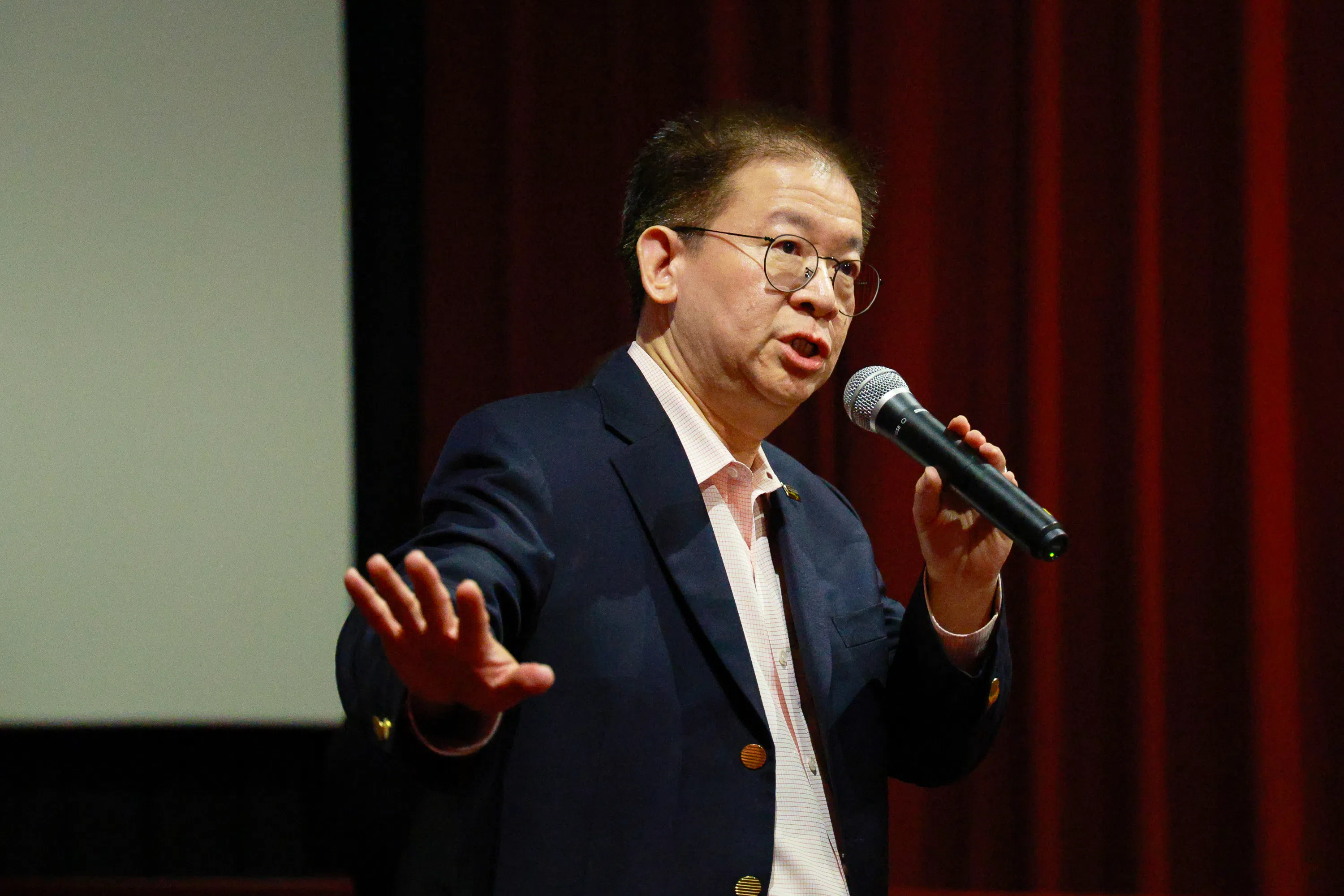 新加坡电影协会主席陈继贤，对本地电影业前景仍保持乐观态度。（档案照）