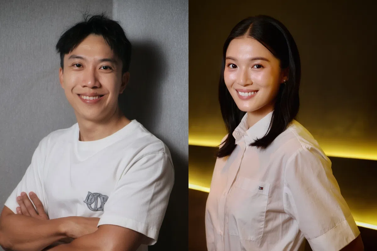 吴清樑（左）和周智慧感叹自己不算是好孩子。（龙国雄摄）