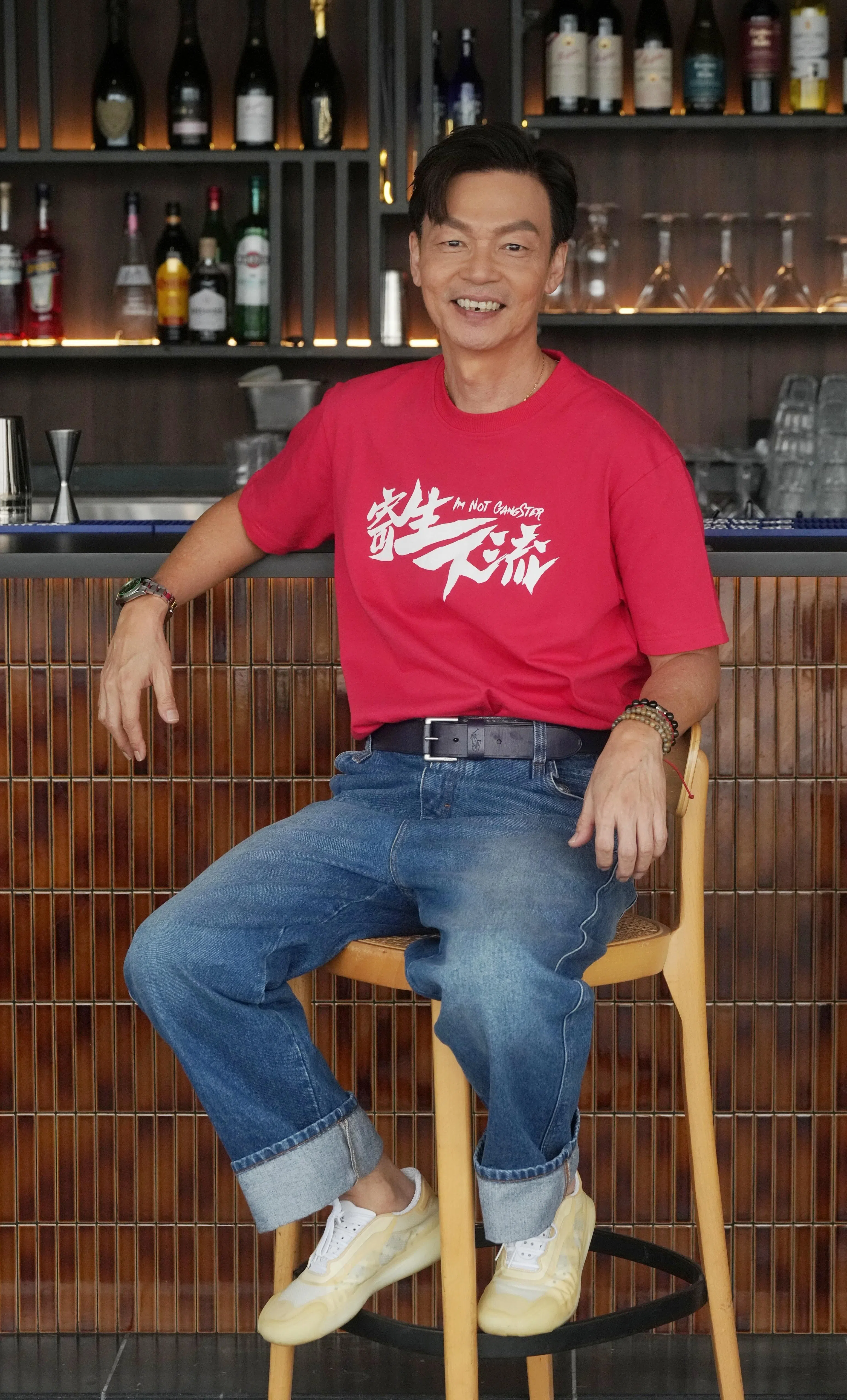 李国煌对低清团队赞不绝口，尤其欣赏他们的团队精神和工作态度。（谢智扬摄）