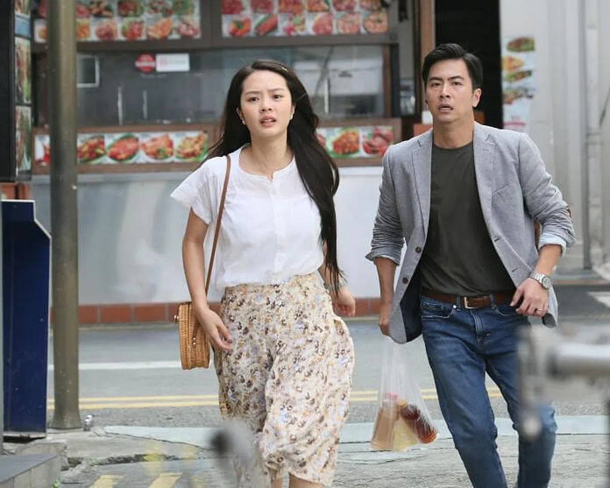 黄暄婷、徐彬在戏里与妈妈阮明惠走散。