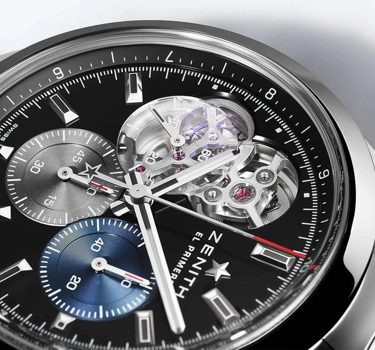 新一代Chronomaster旗舰系列Open开心腕表让真力时的计时码表系列更臻完善。（图/商家提供）