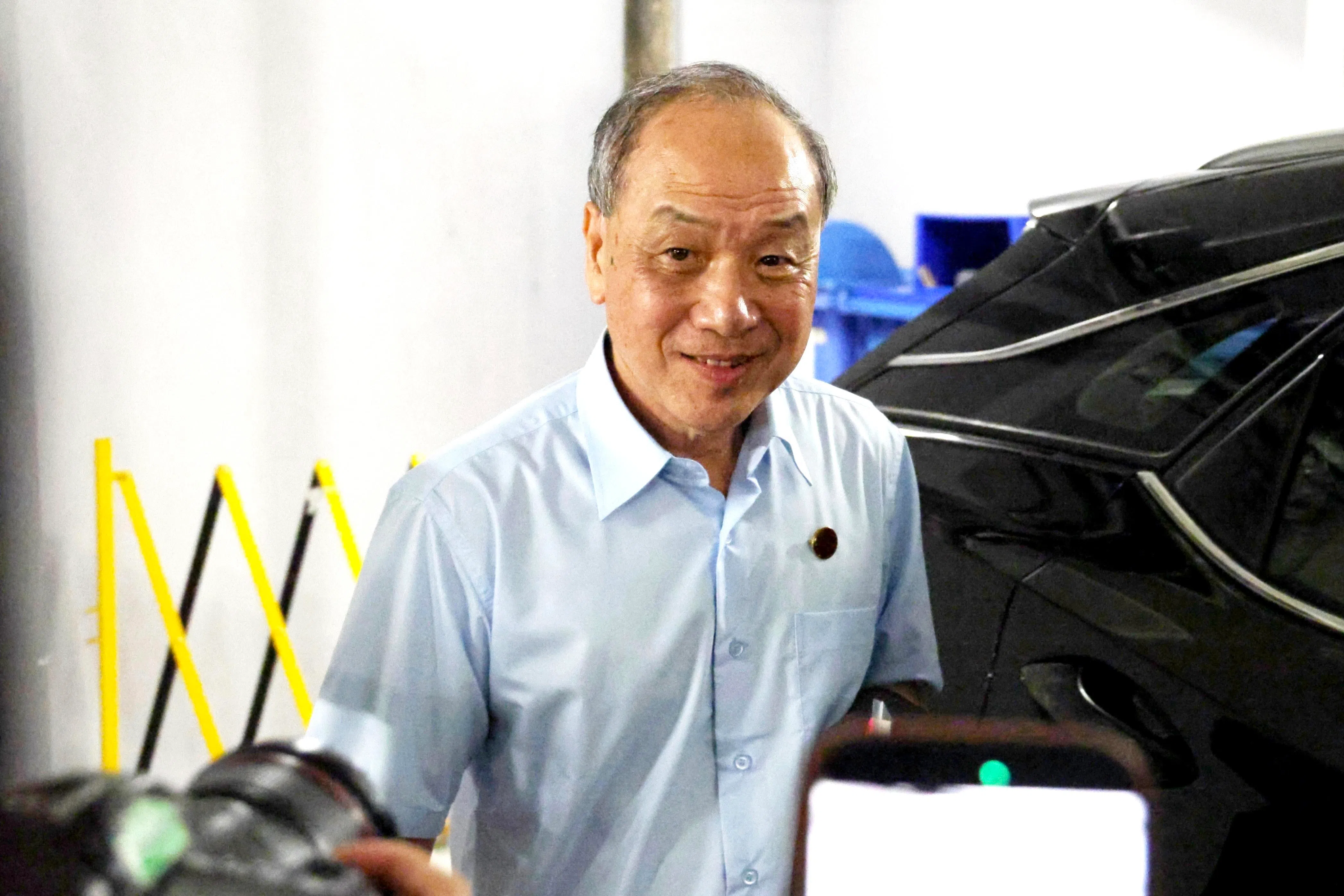 这一届工人党中委会里年纪最大的是70岁的前党魁刘程强。（郑一鸣摄）
