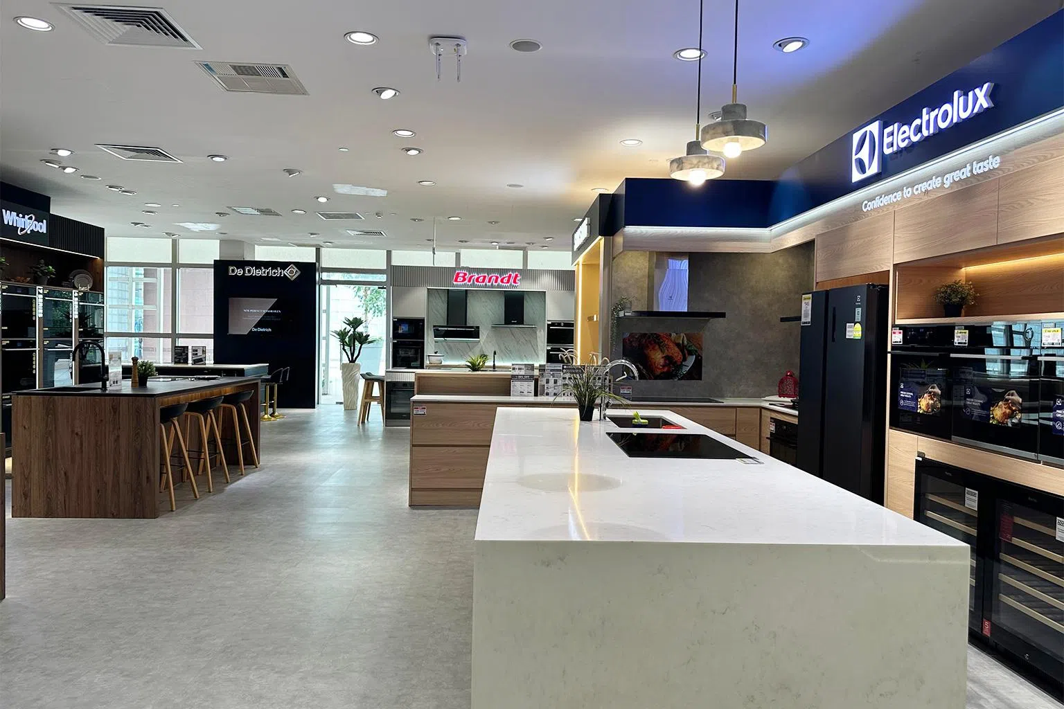 Electrolux多样化灶炉配置，满足不同烹饪习惯与空间需求。（Harvey Norman提供）