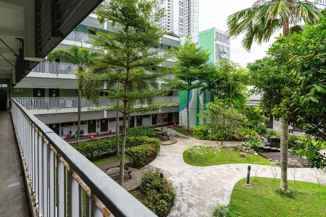 亨德申路98号原是达善小学（Henderson Primary School）校舍。（新加坡土地管理局提供）