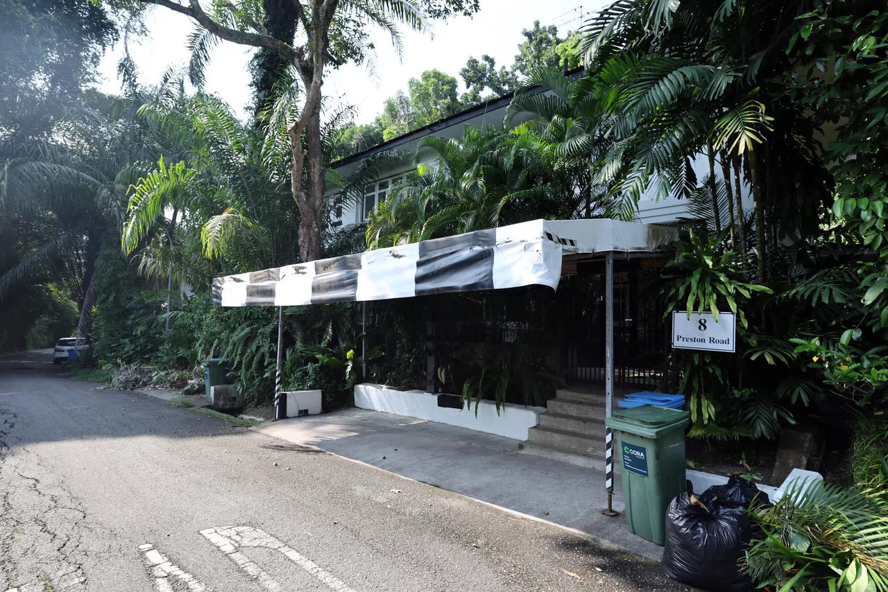 普勒士顿路（Preston Road）7号和8号建筑被评为“高度重要”建筑，但位于拟建道路等必要基础设施范围内，无法保留。（邝启聪摄）