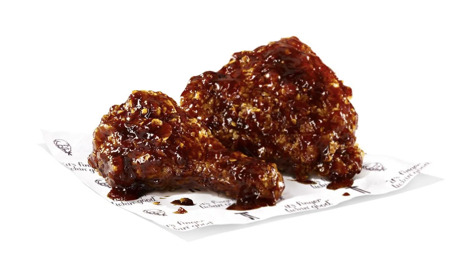 Thai-Thai Saucy Chicken主打甜辣泰泰酱，搭配KFC招牌香脆炸鸡。（商家提供）