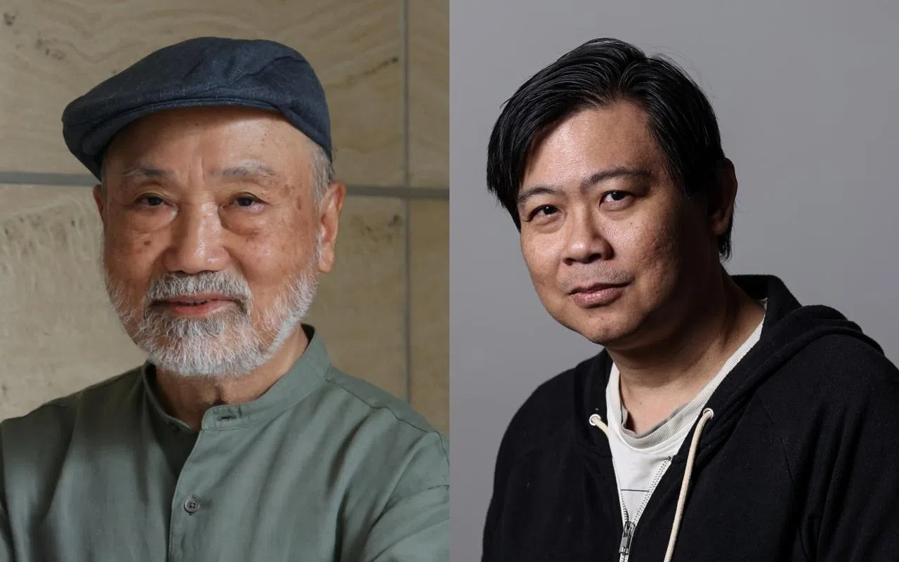 本地作家林高（左）和周德成将与澳门作家代表团对话。（档案照）