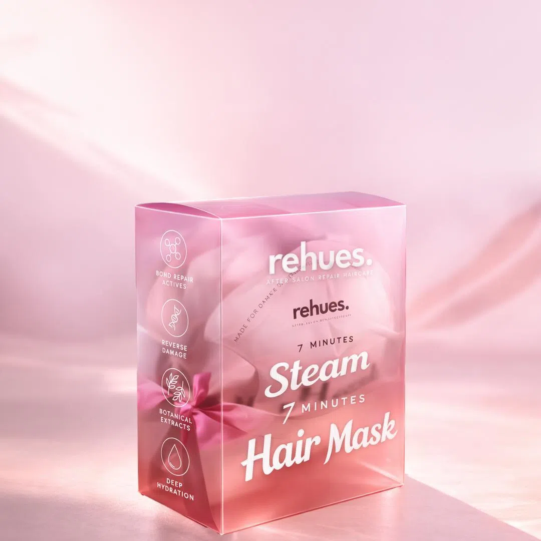 Rehues 7分钟蒸汽发膜，是居家护理优选。（品牌提供）