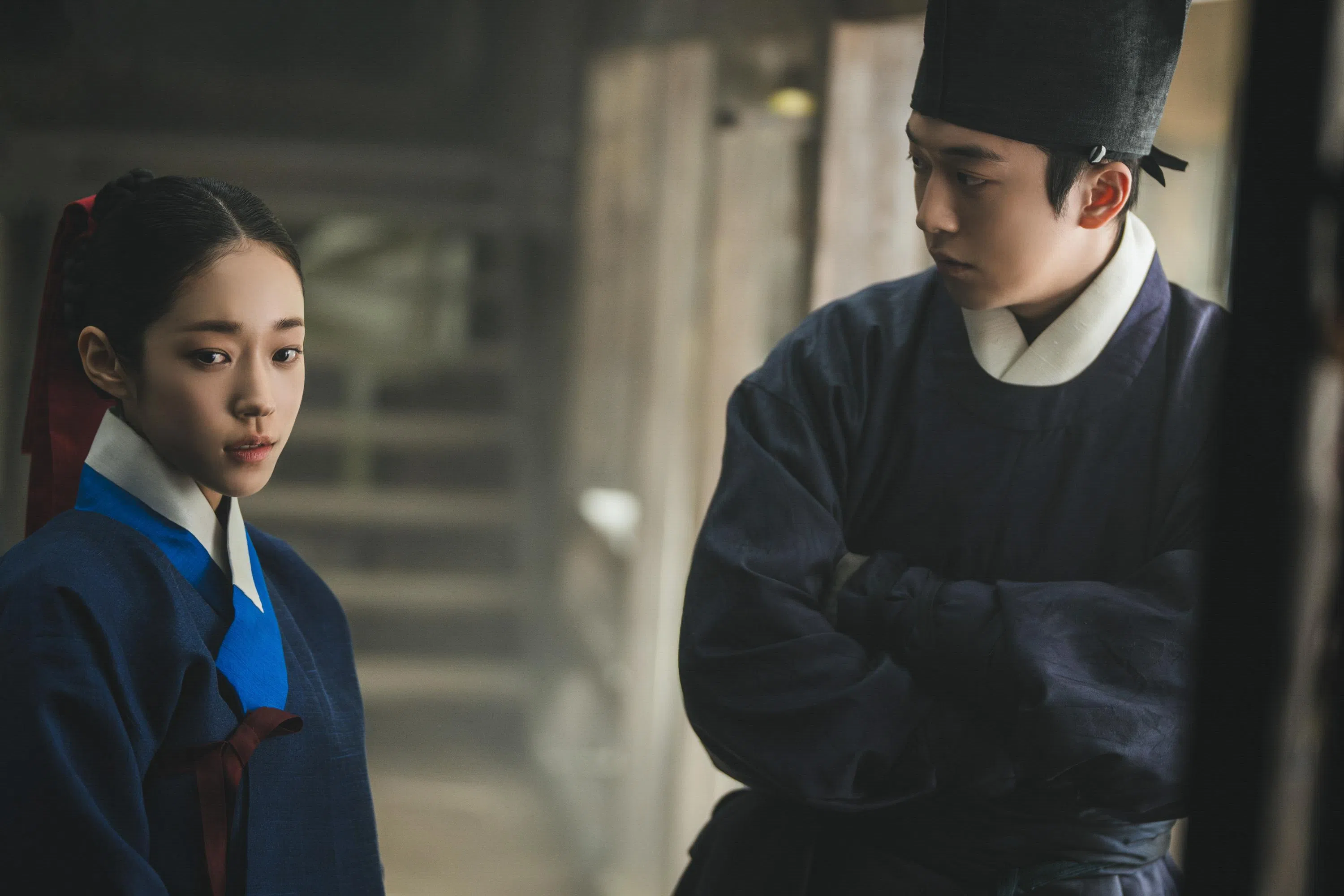 南柱赫（右）和卢允瑞搭CP感不足。（Netflix提供）