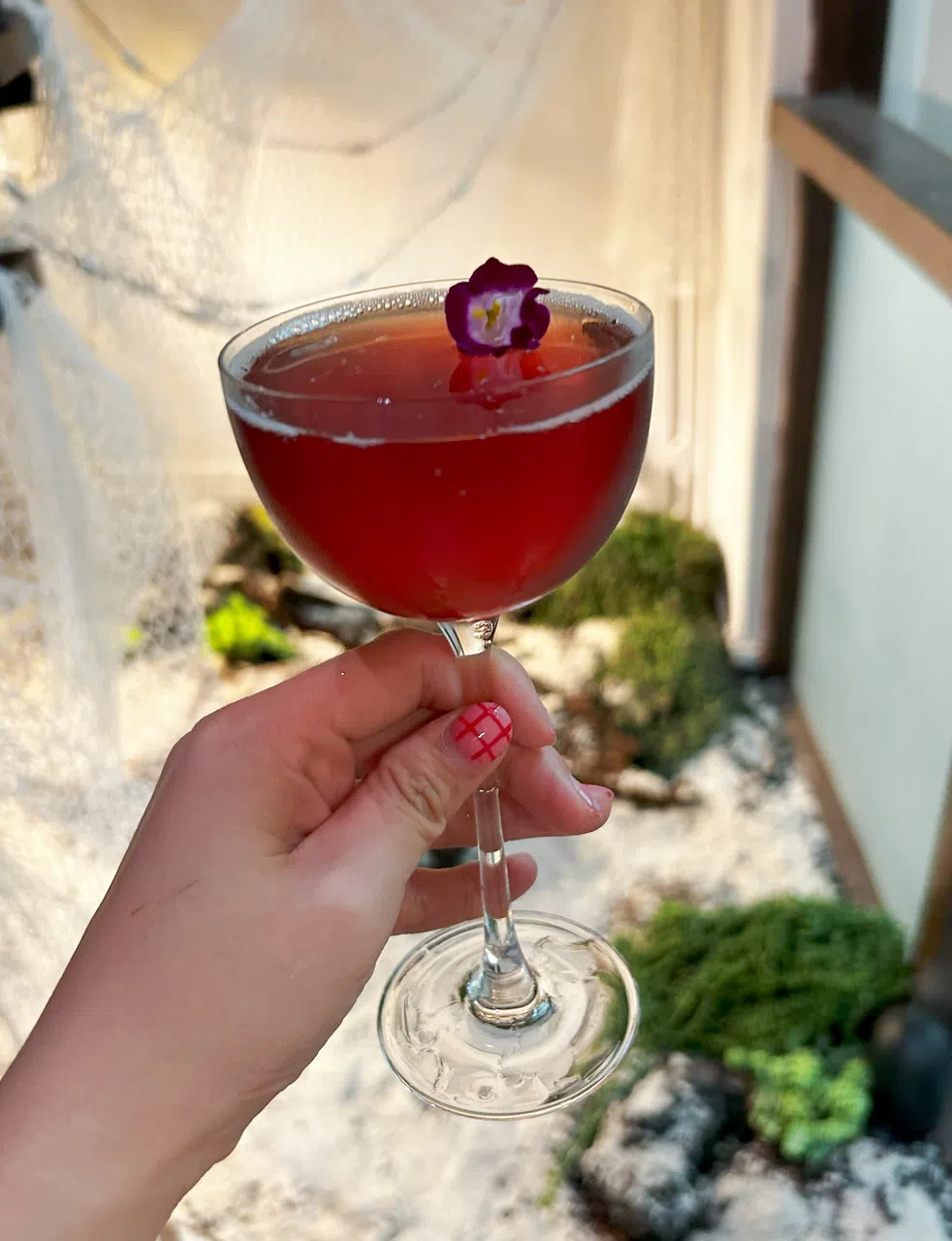 “印度洋”鸡尾酒Indian（$22）。（王昀诗摄）