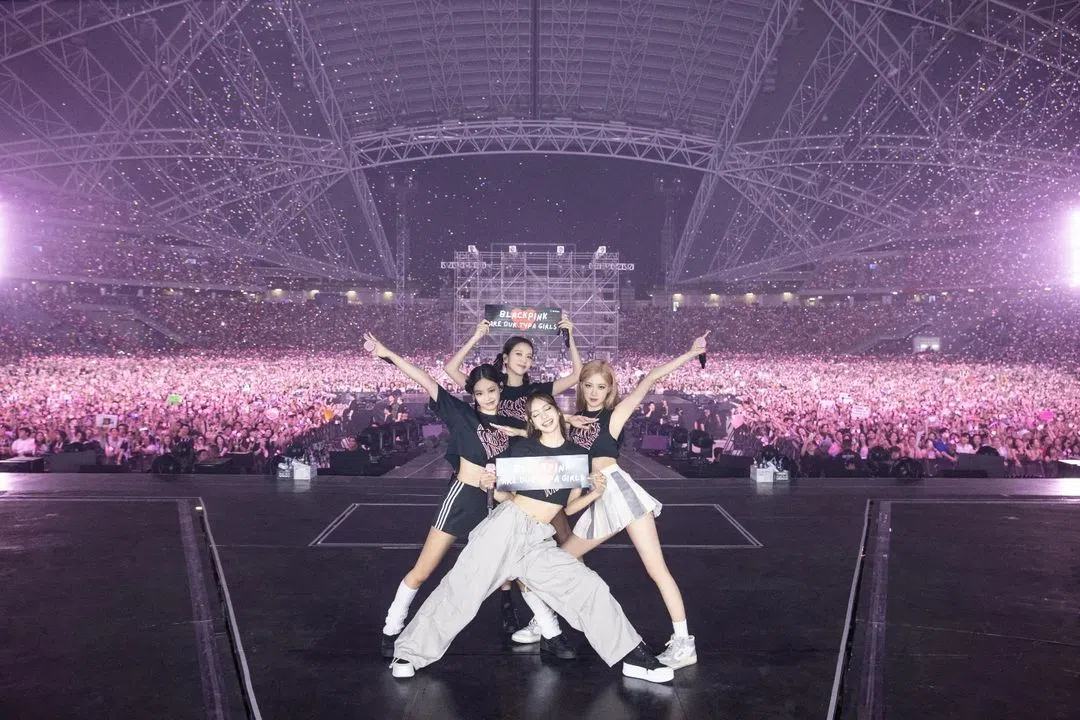 Blackpink今年5月在国家体育馆举办演唱会。（取自Live Nation IG）
