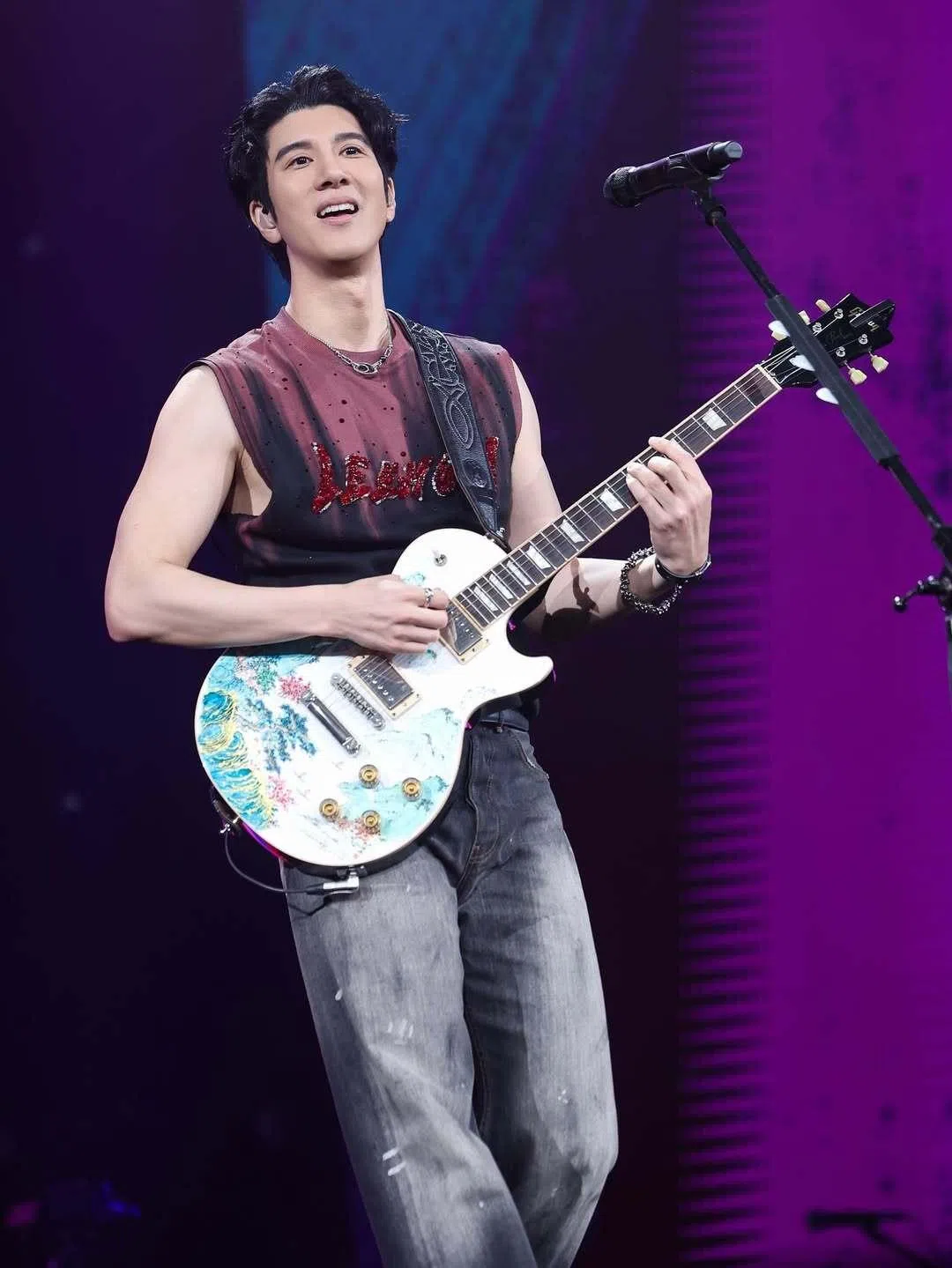 王力宏近日忙于巡回演唱会。（取自王力宏IG）