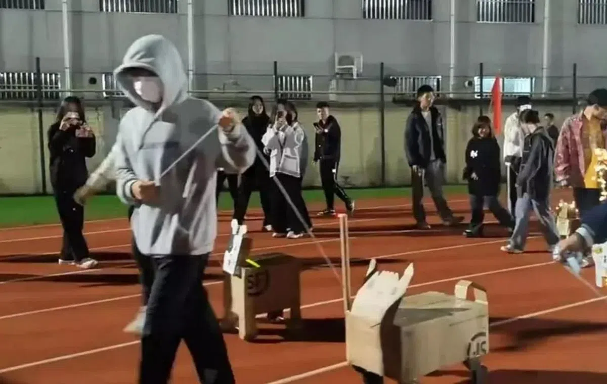 对于没有条件饲养真正宠物的大学生，纸盒狗大抵就是当下能够帮助他们缓解压力、进行精神自救的最佳宠物了。（互联网） 
