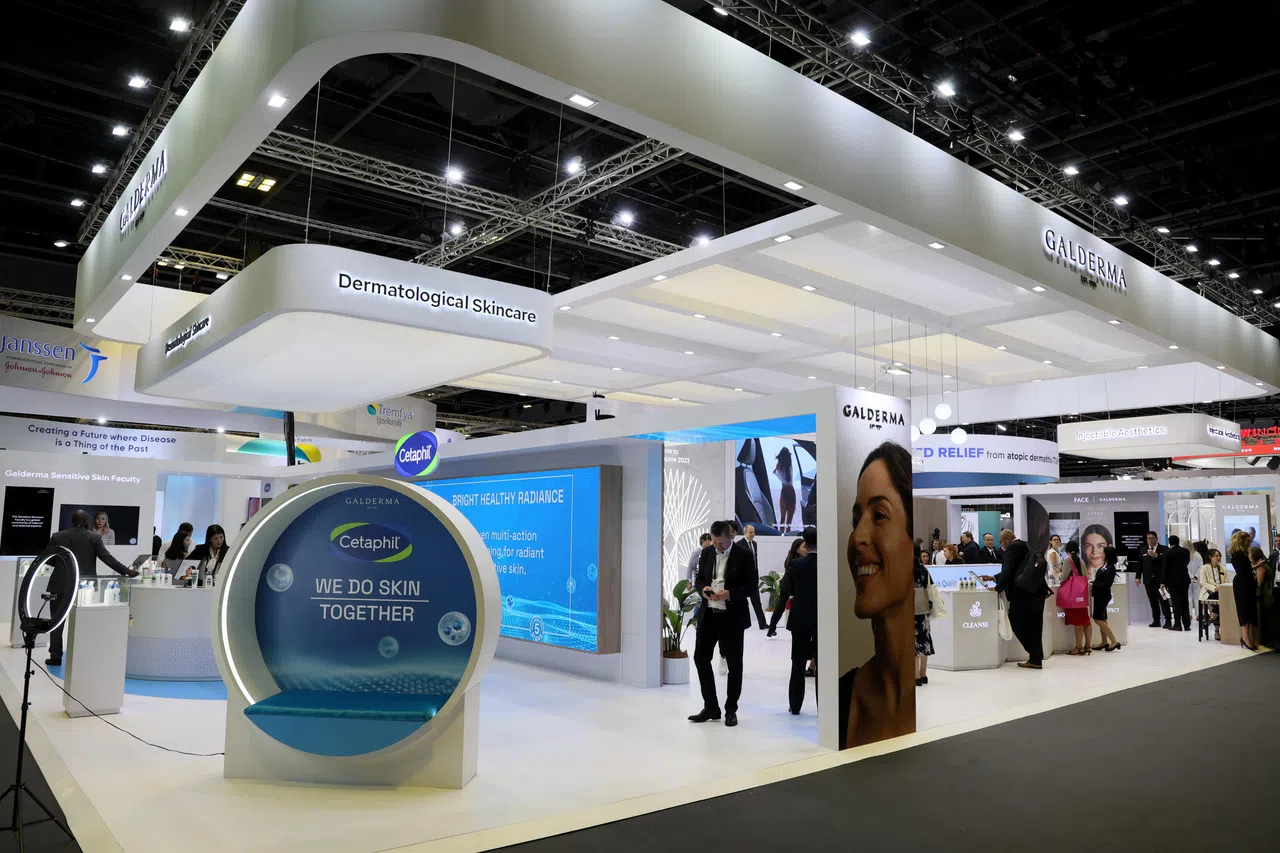 Cetaphil的AI皮肤分析工具已在美国使用，接下来会陆续在其他国家推出。（龙国雄摄）