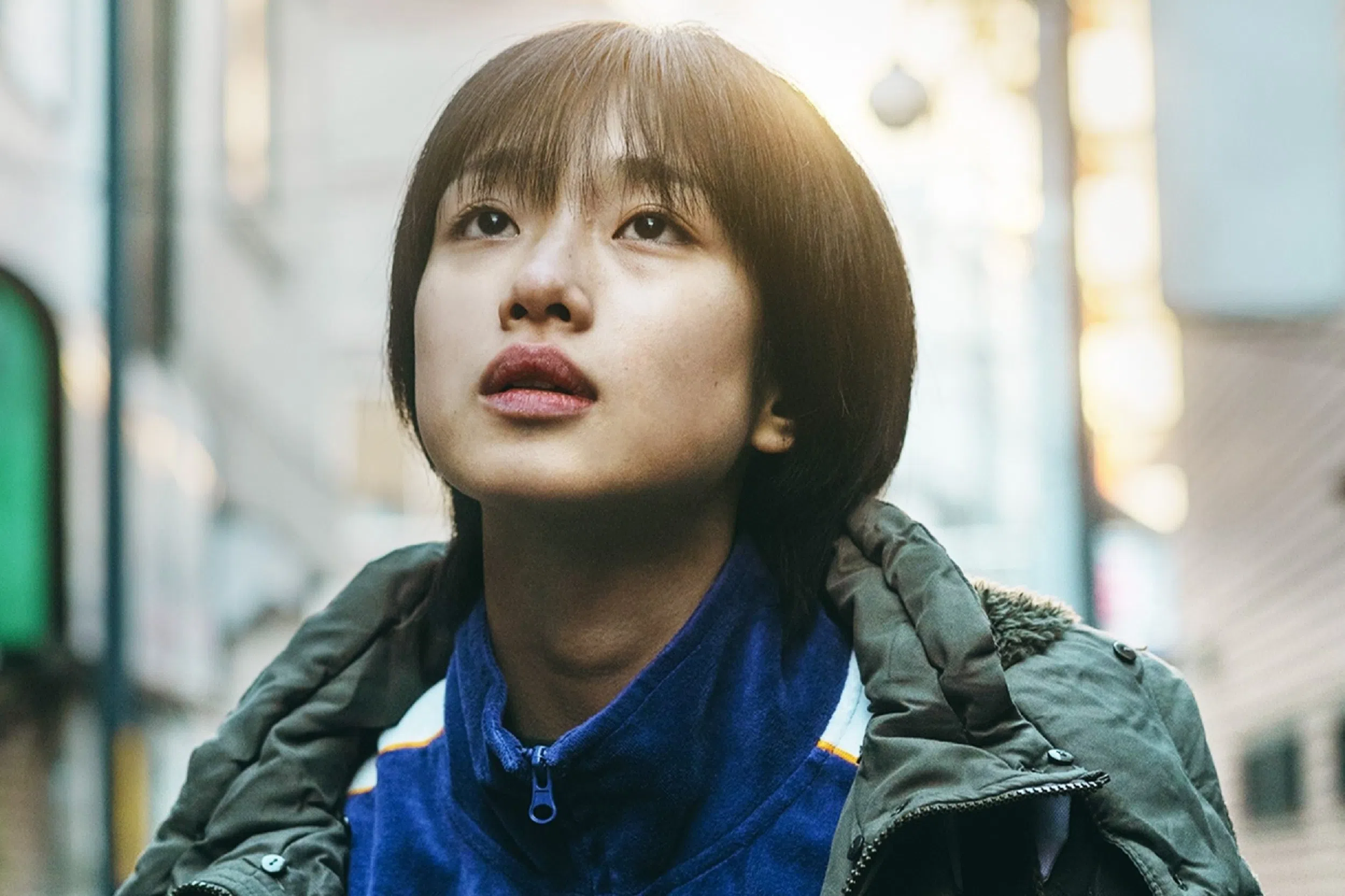 21岁日本新生代河合优实凭《那个女孩》夺影后。（新加坡电影协会提供）