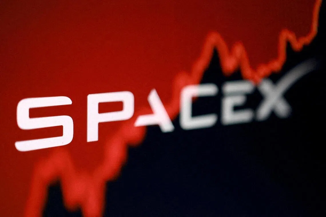 SpaceX目前仅有6亿4000万股在市场流动，但SpaceX期权却迅速跻身全美最活跃交易品种之列，这个现象令不少市场人士感到意外。（路透社）