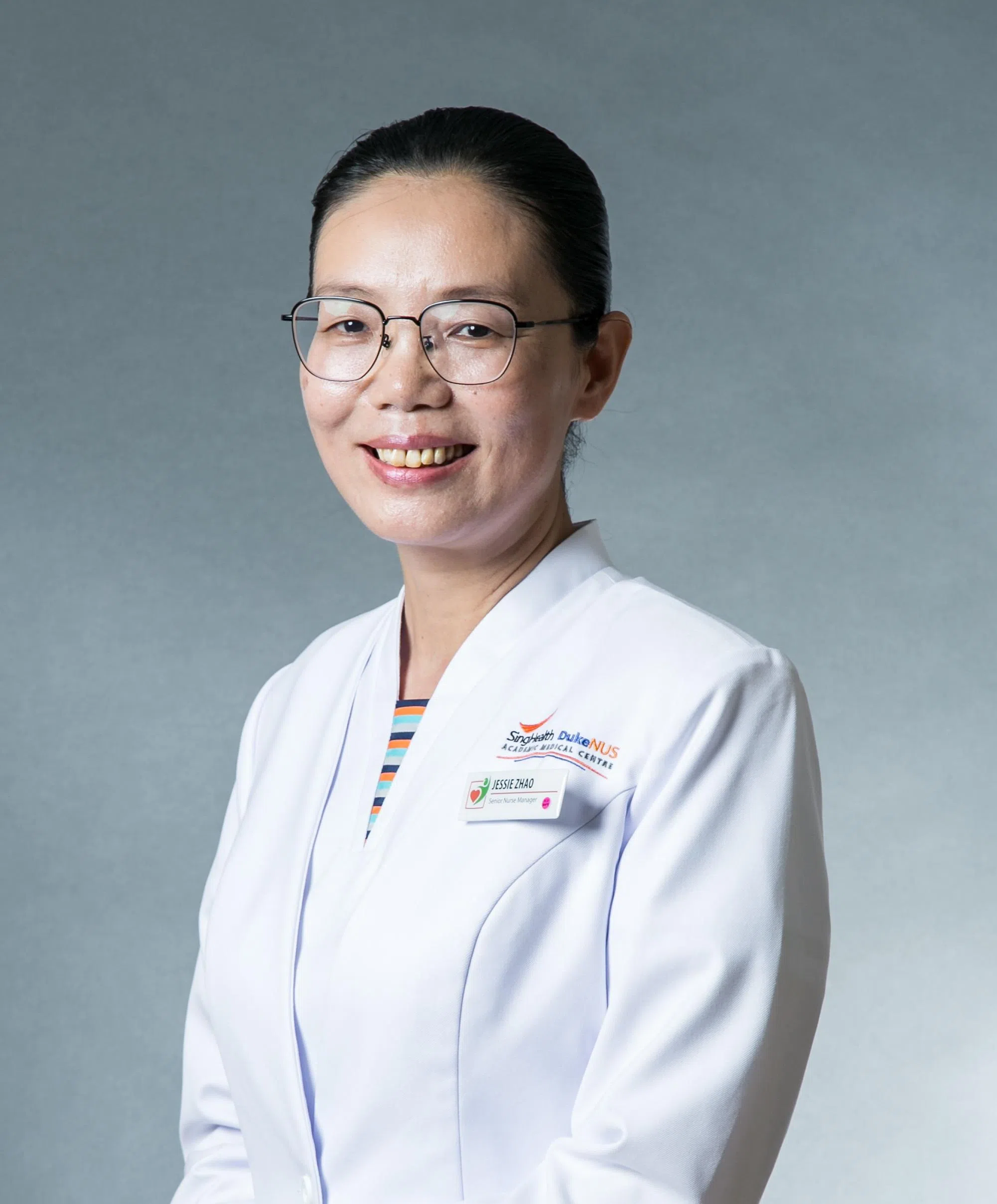 护士长赵瑞红提醒，跌倒后不要急着站起来，先深呼吸保持冷静，然后再评估自己的身体状况。（受访者提供）