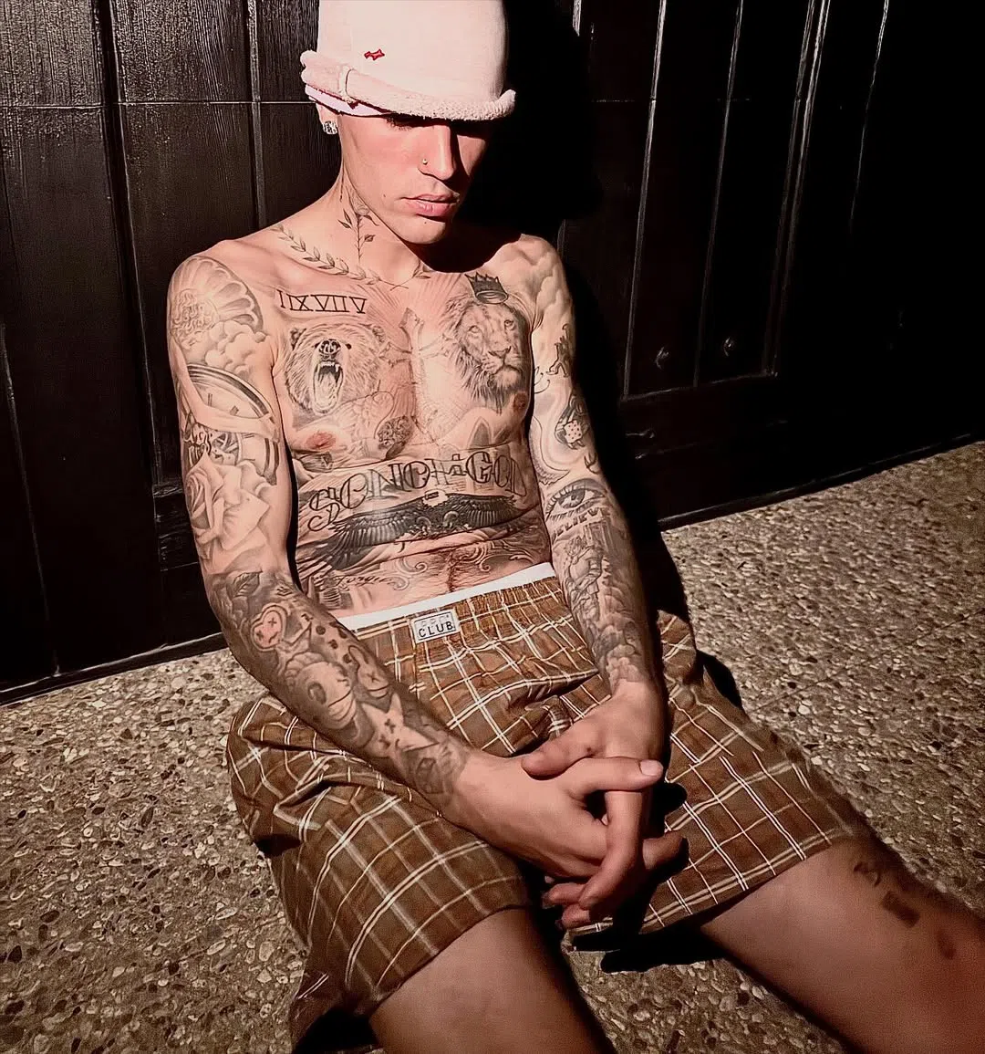 Bieber年初被拍到身形暴瘦，让粉丝担忧其健康状况。（取自Justin Bieber IG）