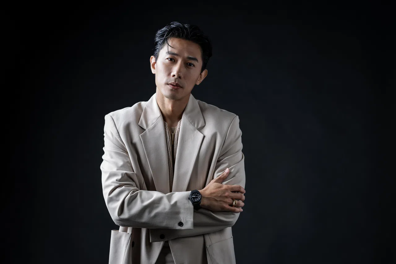 入行18年，陈泂江看待演戏和奖项等的心态已渐渐改变。（叶振忠摄）