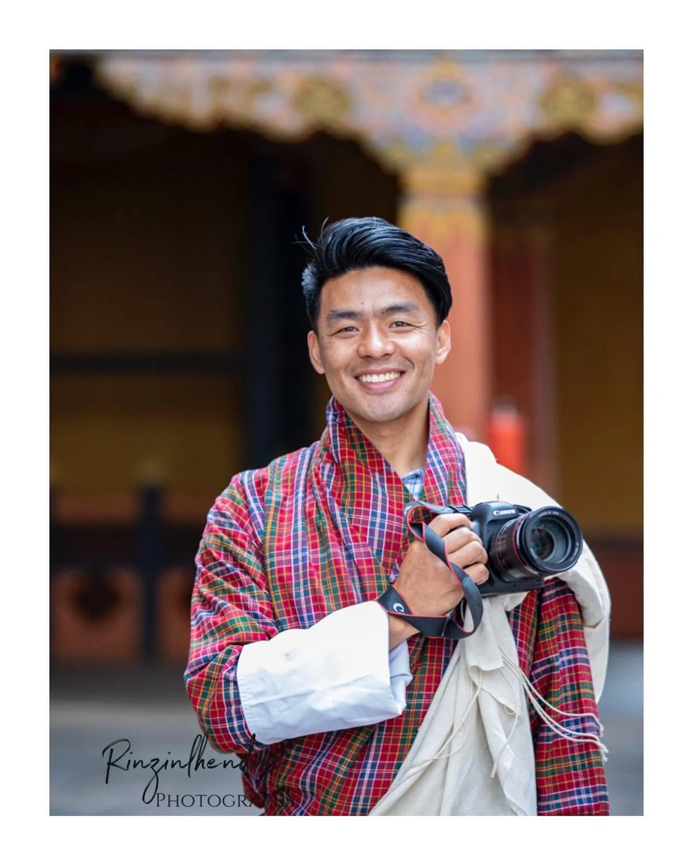 仁增·林杜普以镜头为游客记录旅程。（仁增·林杜普提供）