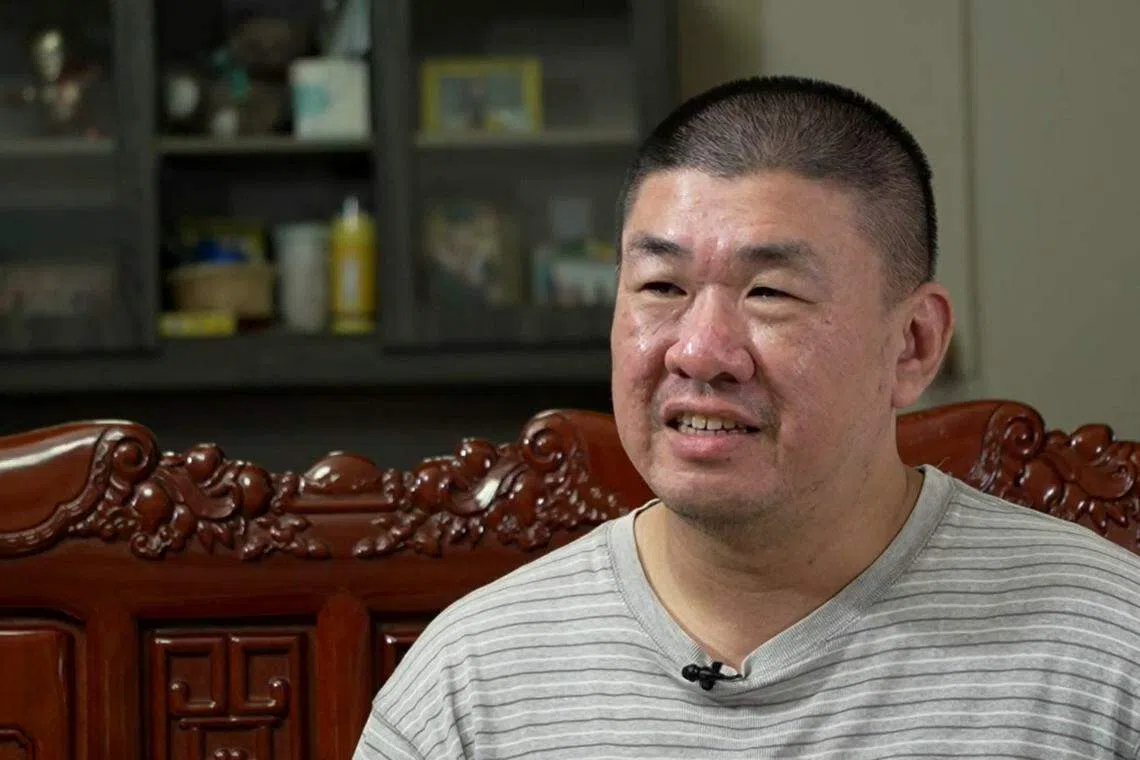 与越南太太结婚10年的林志伟，从金钱到婚姻美满的过程，离不开相互尊重与体谅。（视频截图）