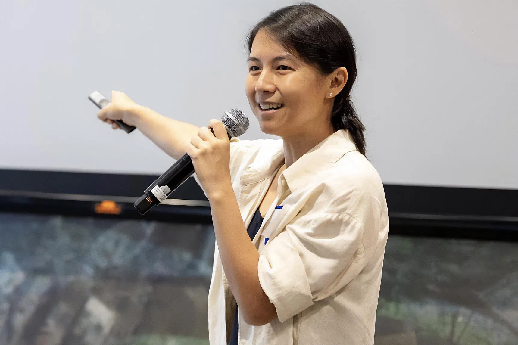 数码发展及新闻部负责智慧国策略和人工智能政策与战略的司长吴函燕，将于下月辞去公务员职务。（数码发展及新闻部提供）
