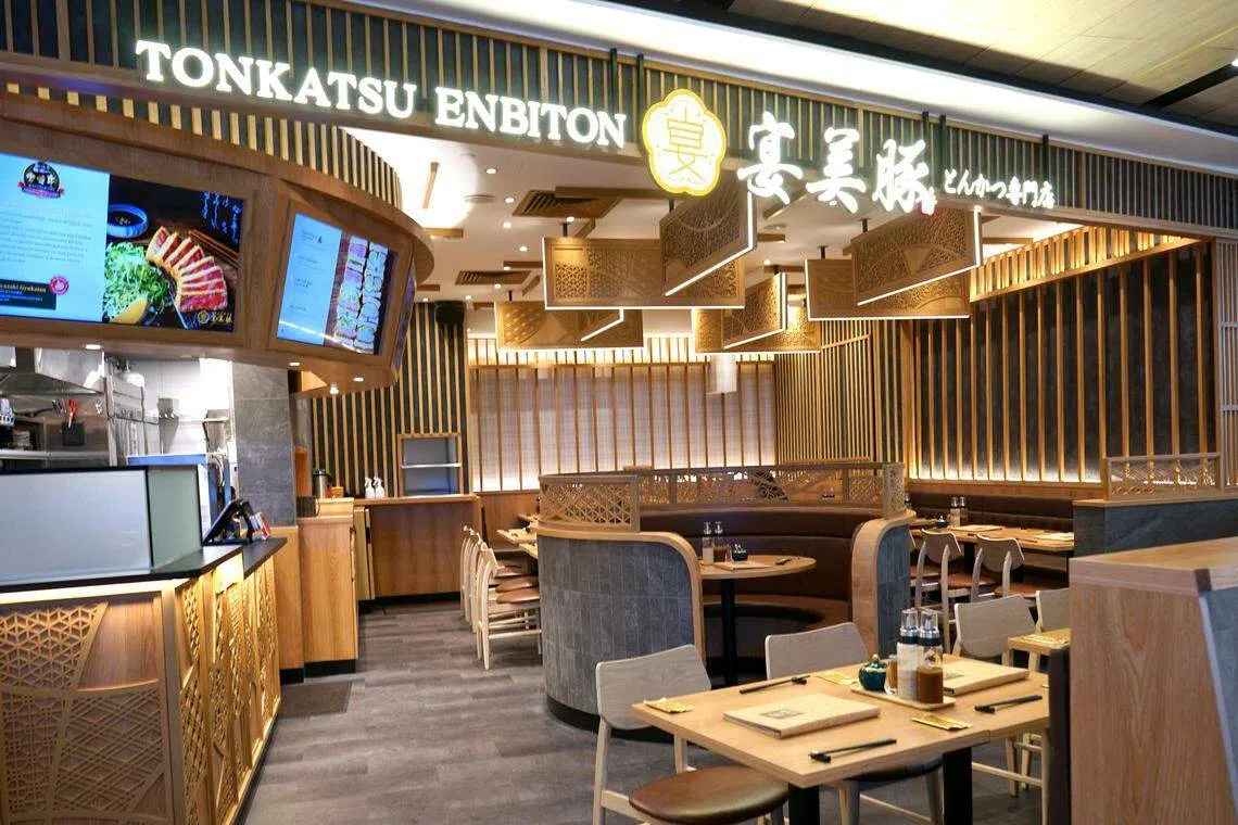在怡丰城的“宴美豚”（Tonkatsu ENbiton），是本地第一家柚子猪肉主题餐馆。（餐馆提供）