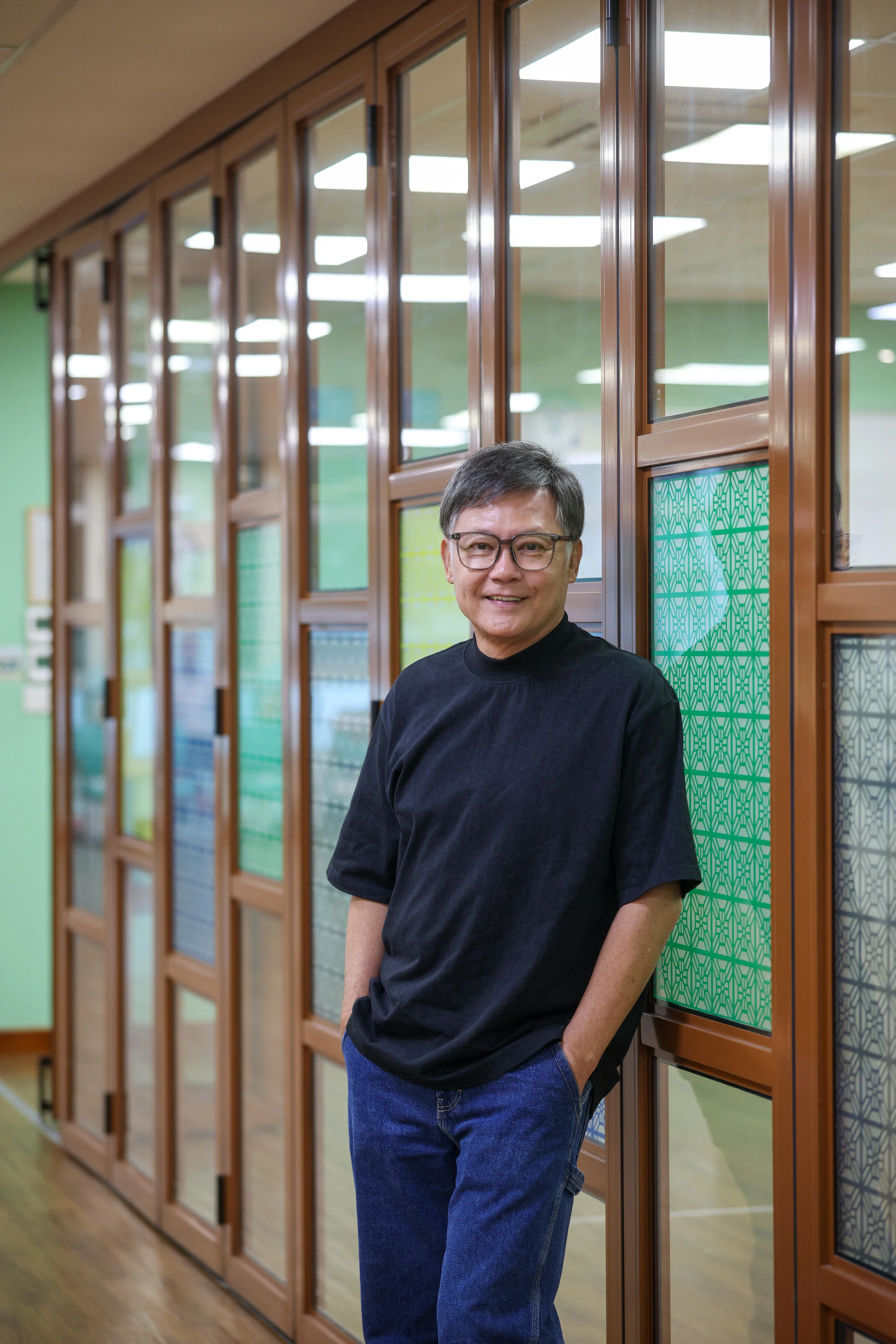 王昱清从没想过自己老了。（陈渊庄摄）