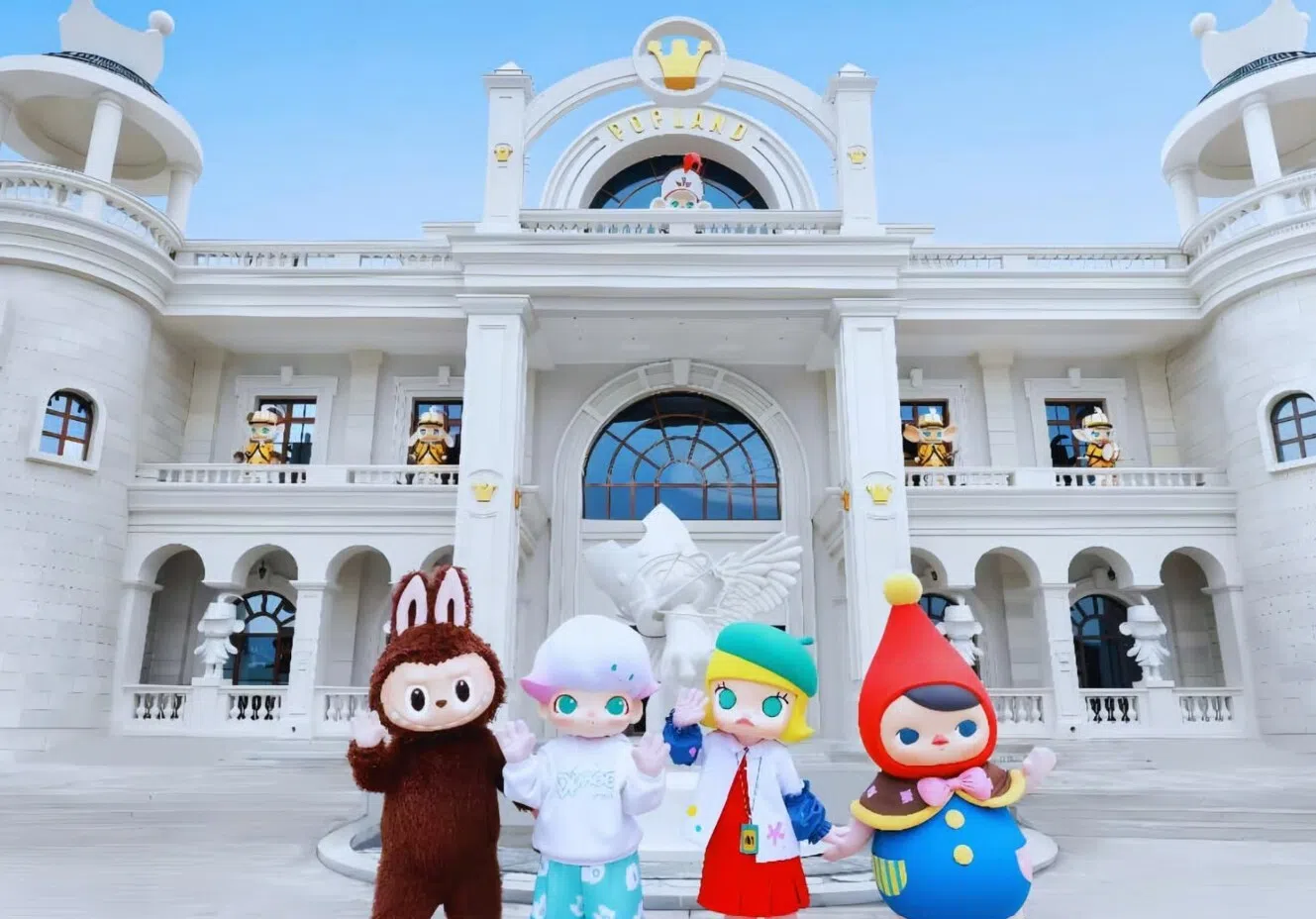 泡泡玛特在北京开设主题乐园Pop Land。（互联网）