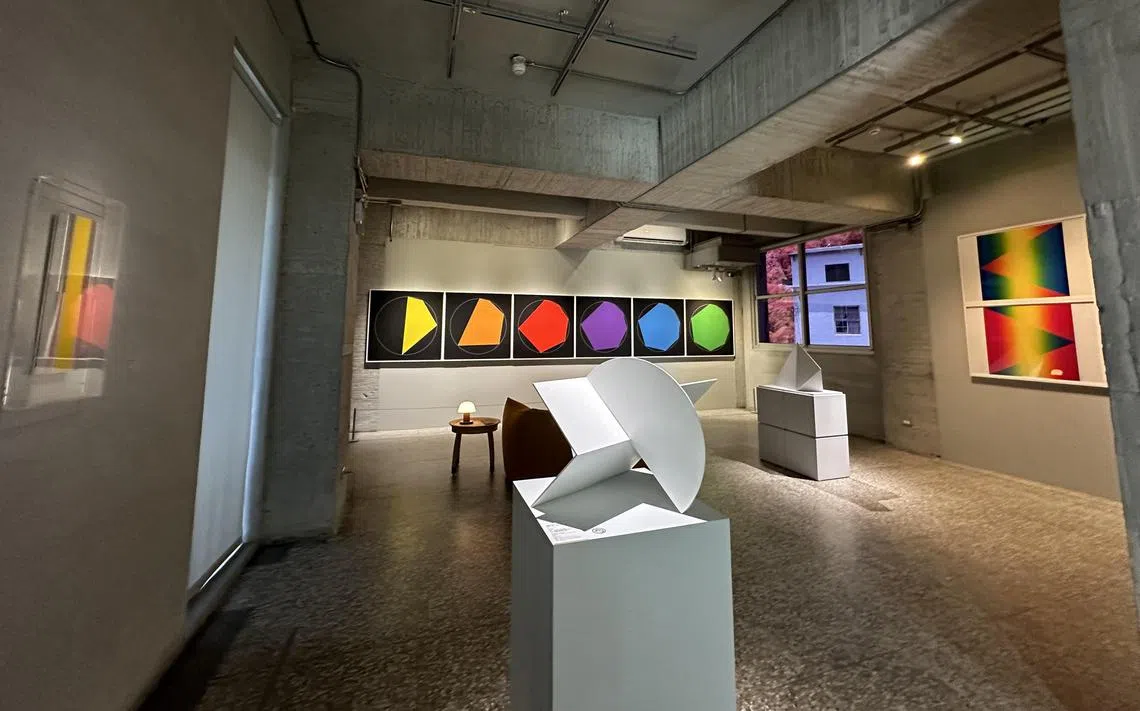 金马宾馆当代美术馆策展水平高。（黄向京摄）