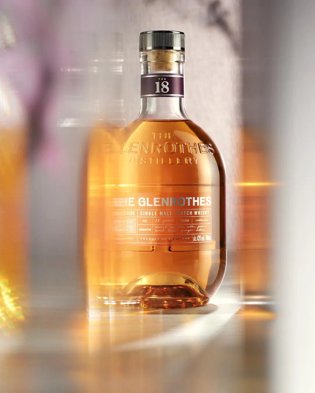 格兰路思（The Glenrothes）18年威士忌是甜美风格。（酒商提供）