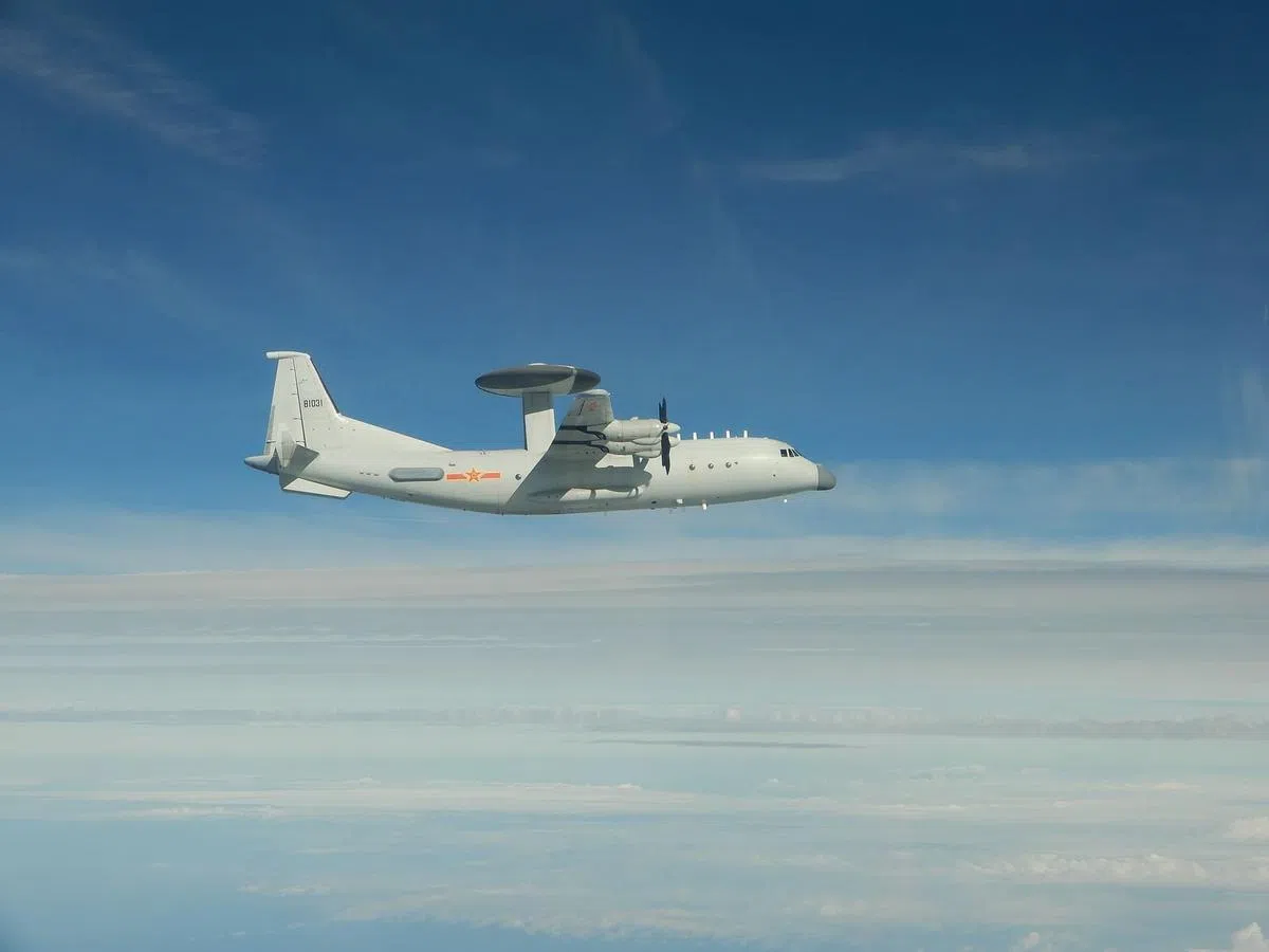 空警500型空中预警机也是台海常客，作战时发挥预警、监侦和指挥管制的功能，扮演军队大脑和耳目的角色。（取自台湾国防部网站）
