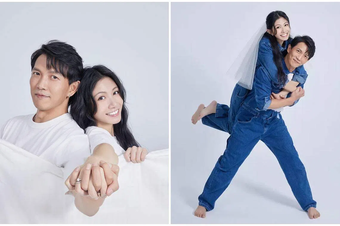 李千娜宣布与黄尚禾结婚喜讯。（取自李千娜脸书）