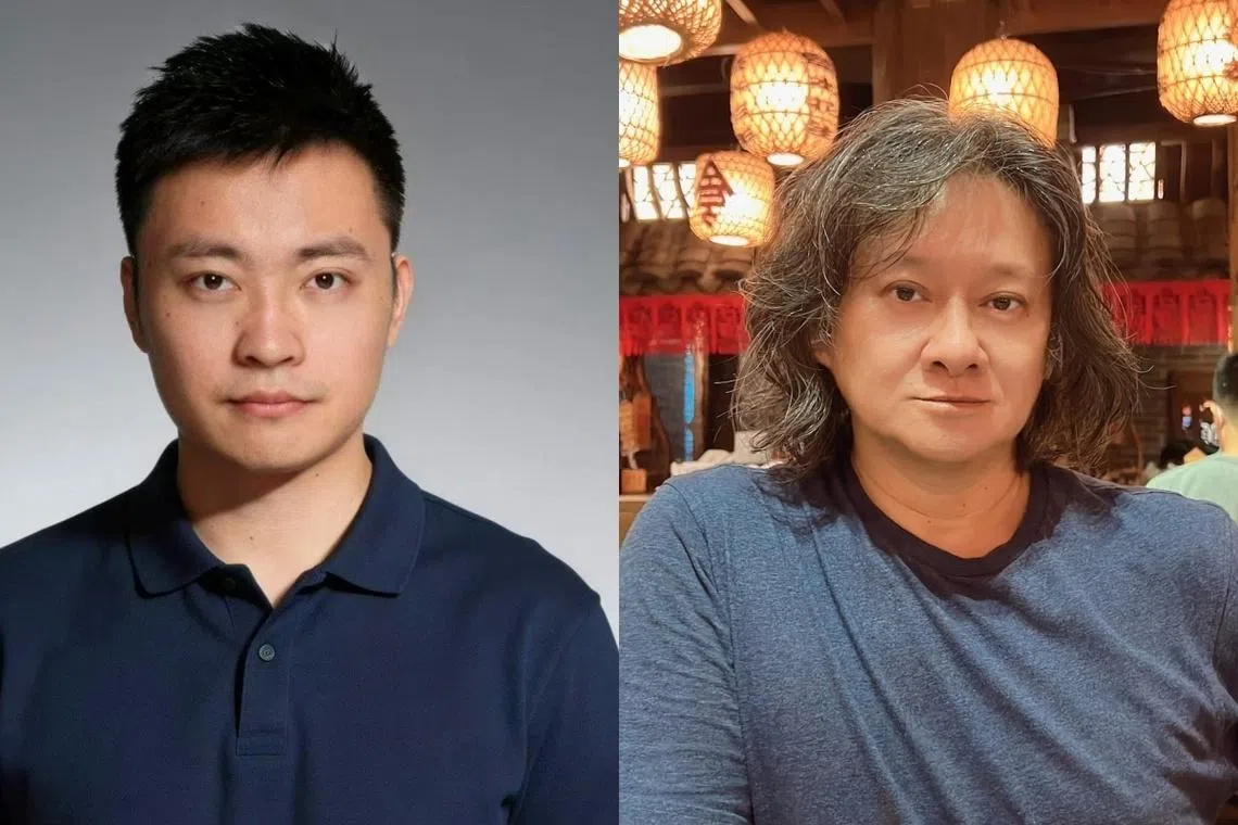阅文集团海外业务总经理王中杰（左图）和本地漫画家、《怕输先生》作者刘夏宗（右图），将共同探讨如何将好内容打造成具有全球影响力的好IP。（主办方提供）