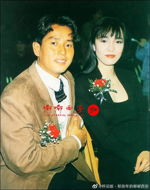 很多人或许已经忘了，谭咏麟50年前曾与郑裕玲合演过TVB电视剧《天虹》。（互联网）
