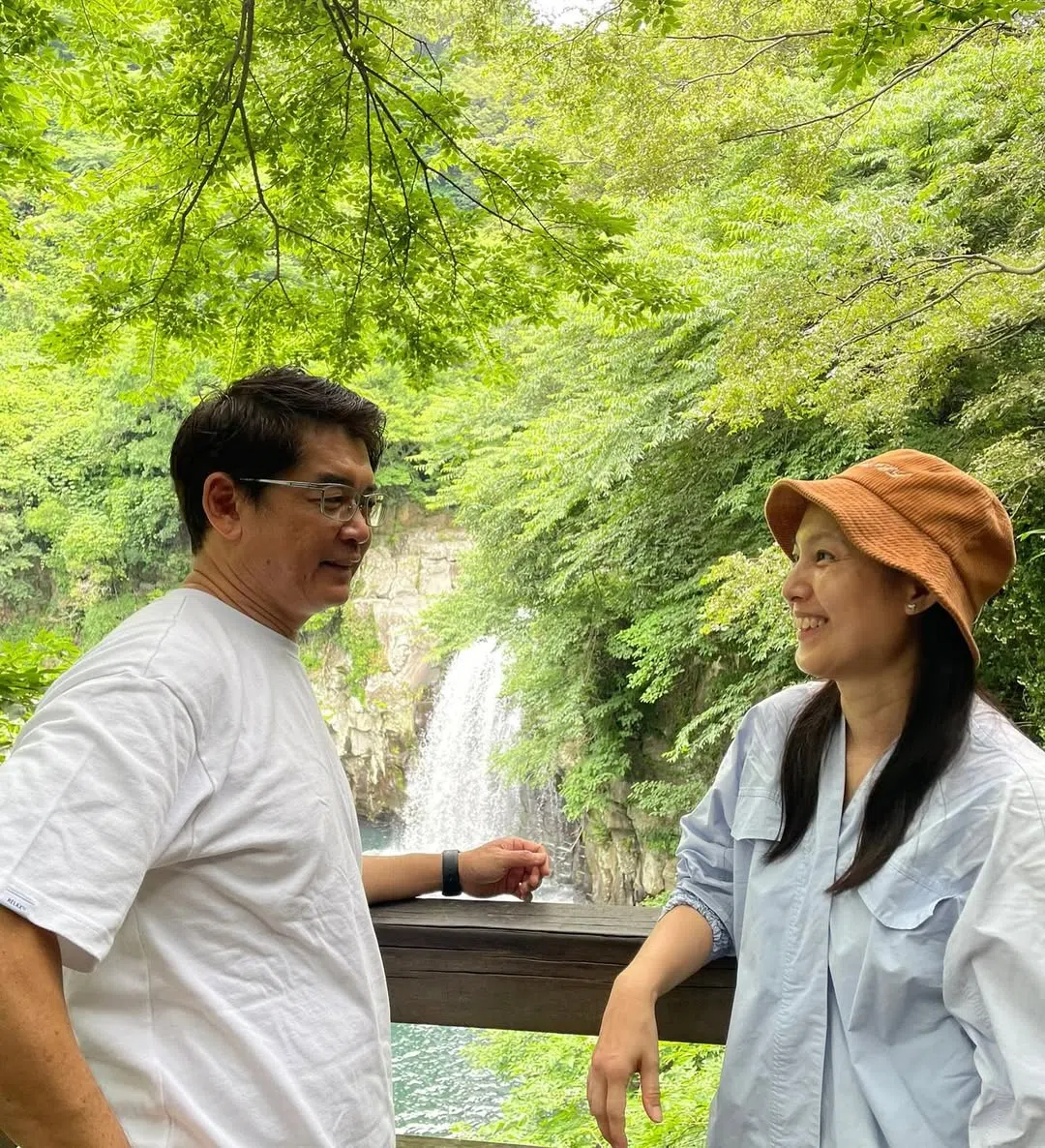 黄嫊方与丈夫已有20多年未单独出游。（取自黄嫊方IG）
