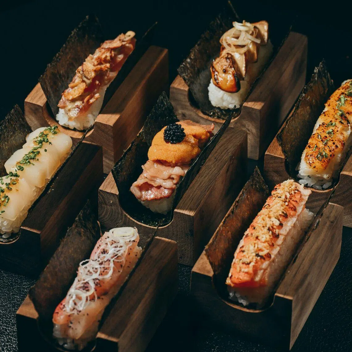 Toku Nori新门店供应手卷，价格从$7.50起。（餐馆提供）