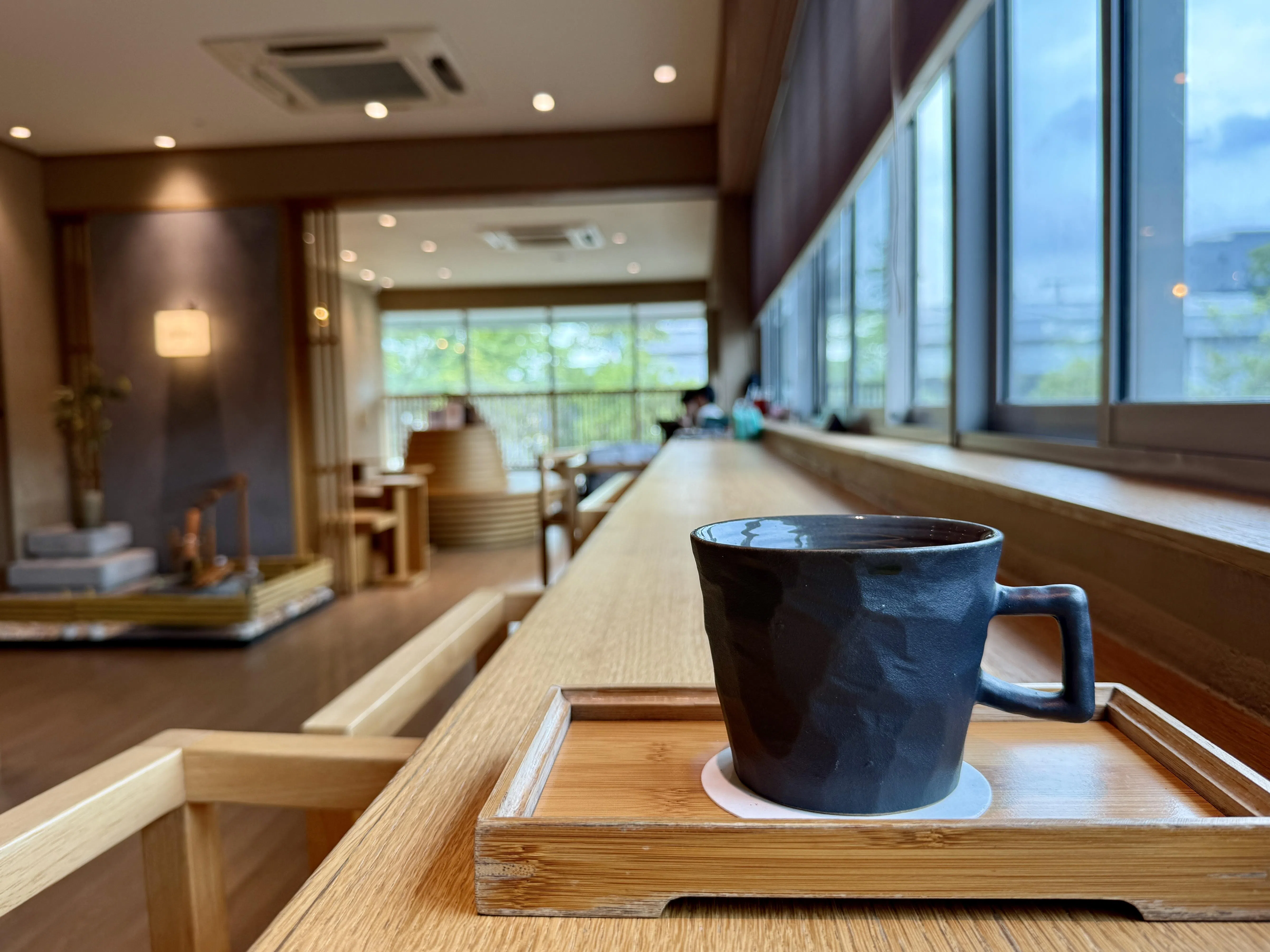 日式咖啡馆Suzuki Cafe，咖啡和环境一样让人心旷神怡。（陈映蓁摄）
