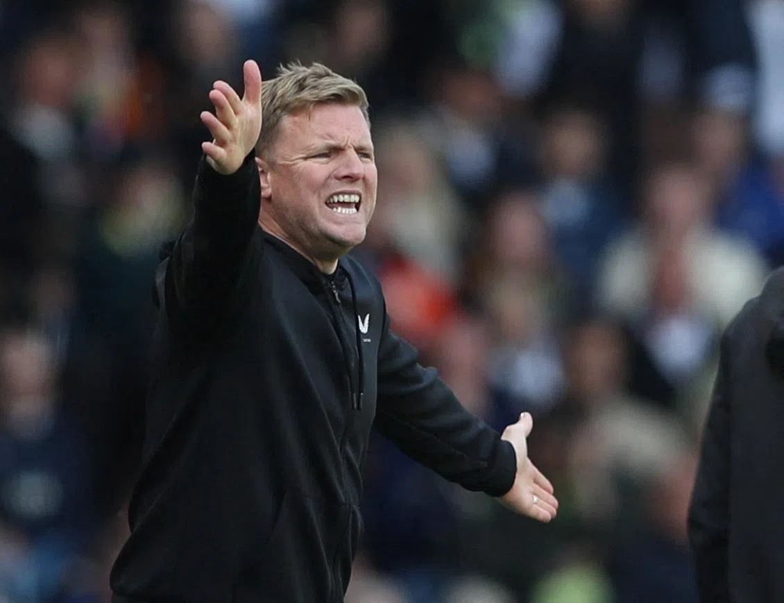埃迪·豪（Eddie Howe）近两年带领纽卡斯尔脱胎换骨，成为英超不可忽视的新势力。（路透社）