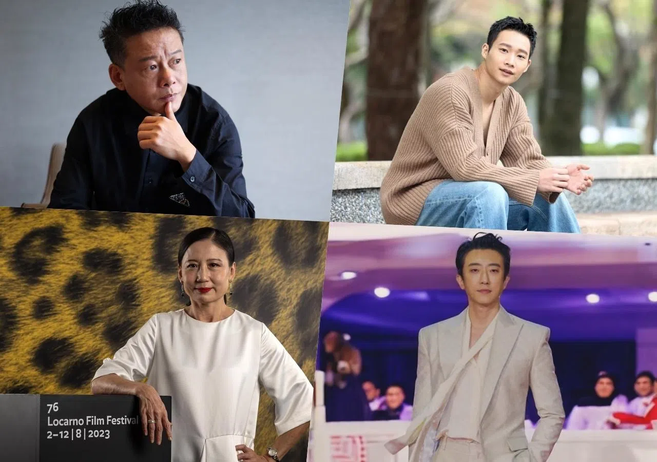 参与演出的还包括金马影帝李康生（左上角起顺时针）、金钟奖最佳男配黄冠智、性格男星张怀秋和本地资深舞台剧演员卓桂枝。（档案照、互联网、取自张张怀秋和卓桂枝IG）